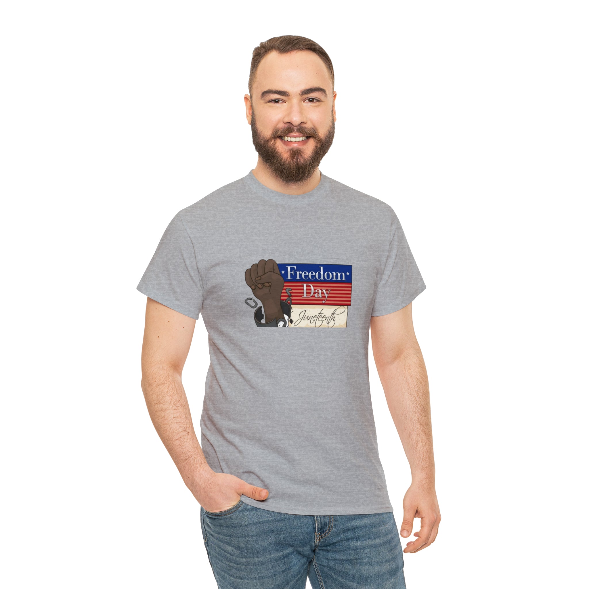 Juneteenth Freedom Day 2 Unisex Heavy Cotton Tee