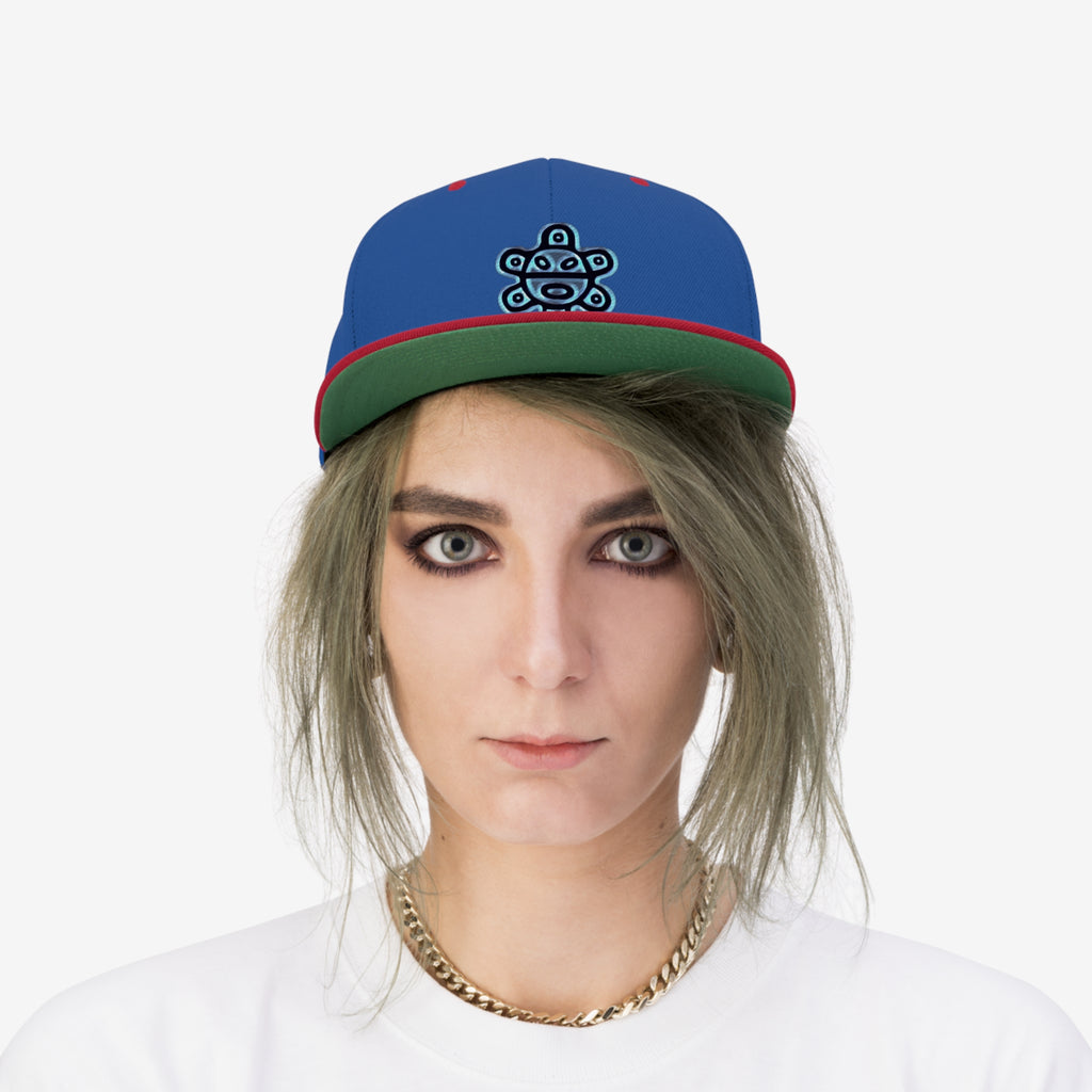 Taino Sun Unisex Flat Bill Hat
