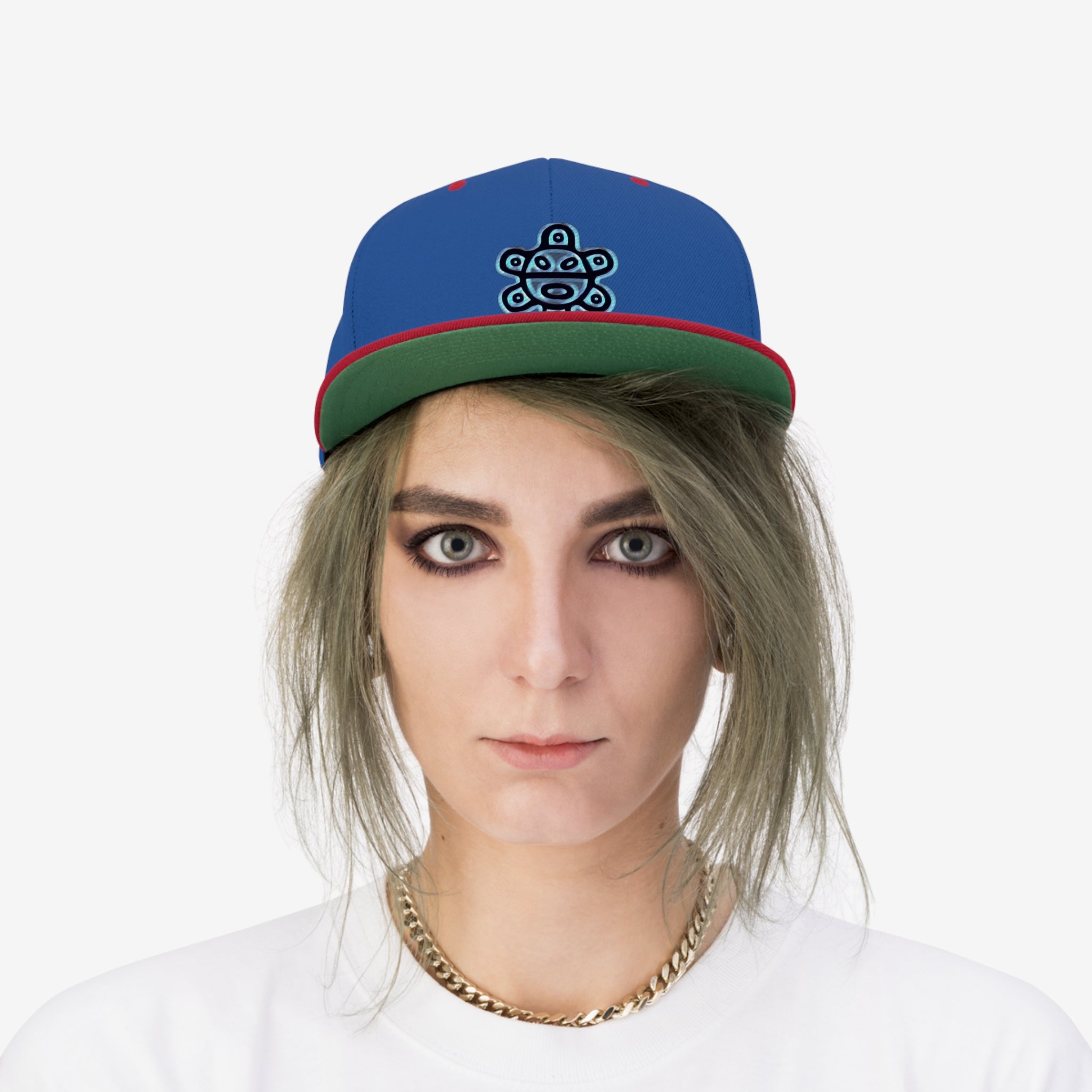 Taino Sun Unisex Flat Bill Hat