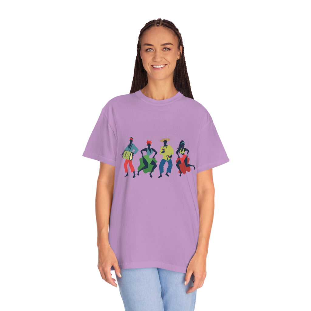 African Dancers Unisex Garment-Dyed T-shirt