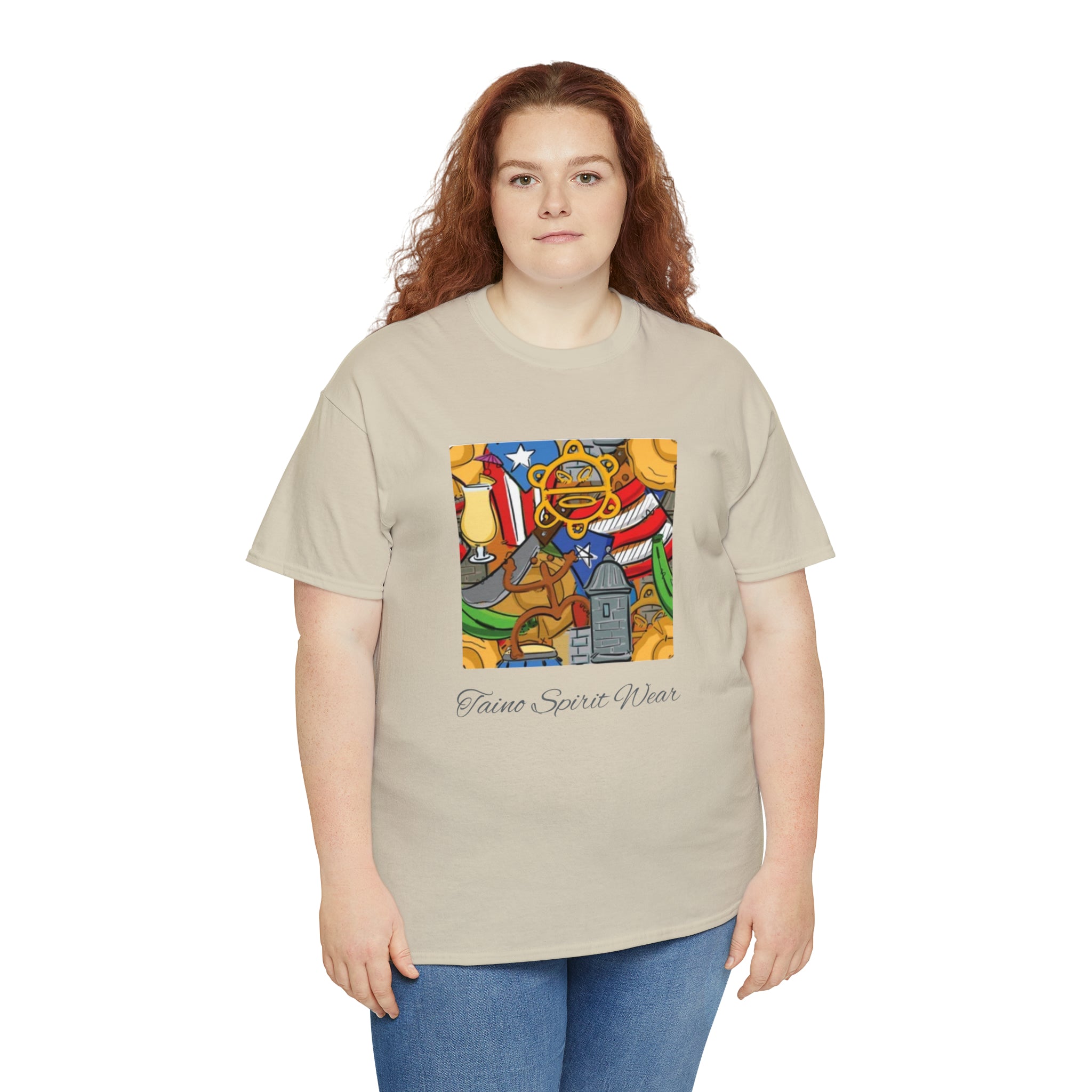 Puerto Rican Heritage Unisex Heavy Cotton Tee