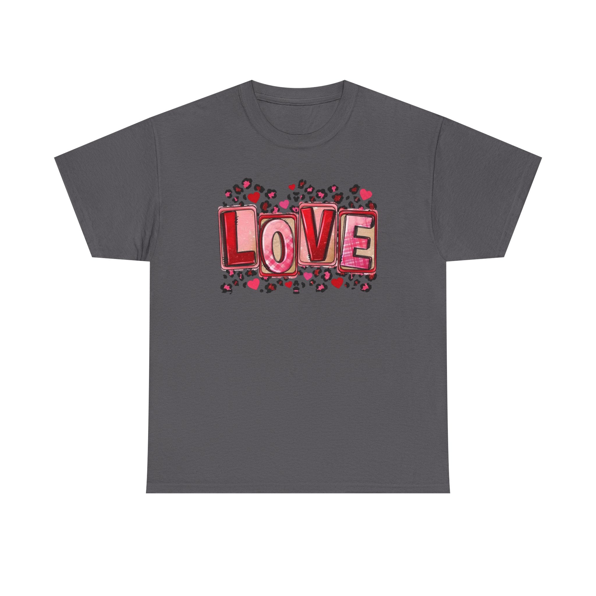 Valentine's Day Love Heart Graphic Tee – Valentine’s Day Romantic Shirt
