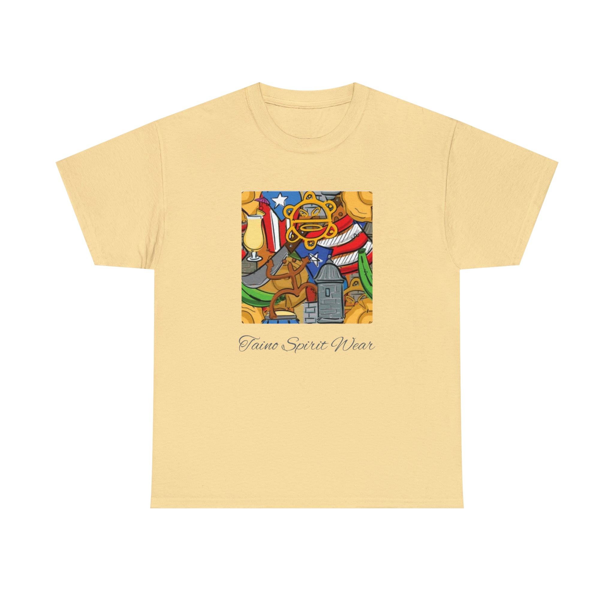 Puerto Rican Heritage Unisex Heavy Cotton Tee