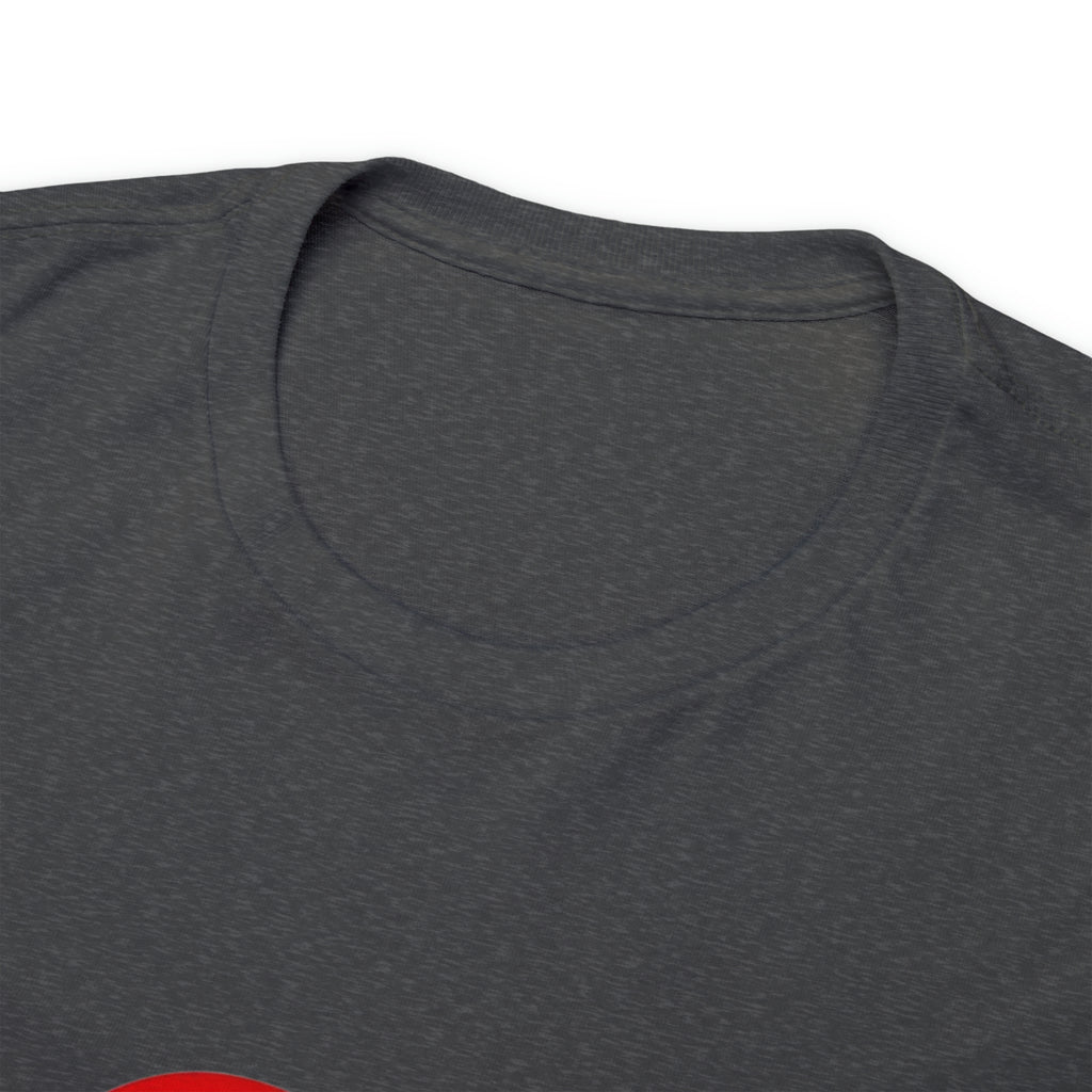 Puerto Rican Flag Heart Unisex Heavy Cotton Tee