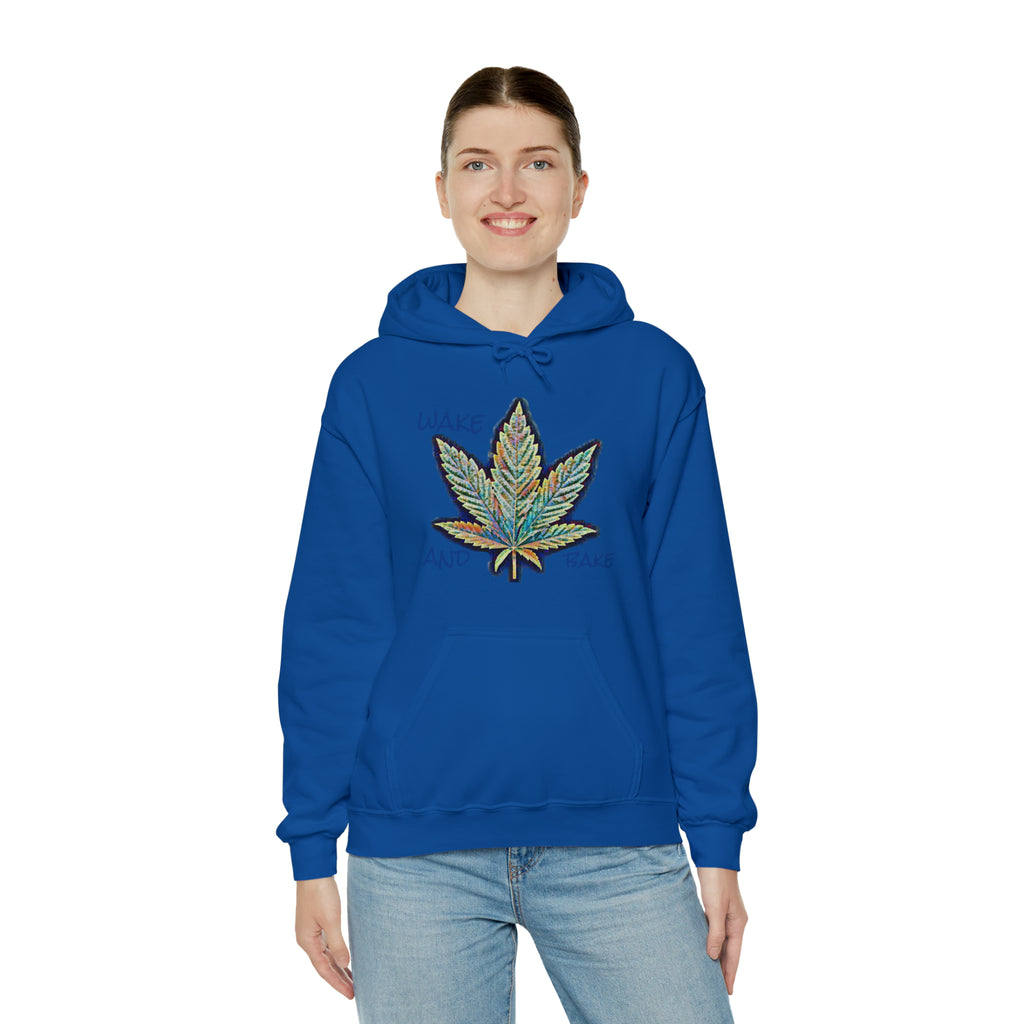 The Five Finger Leaf 2 Unisex Heavy Blend™ Hooded Sweatshirt