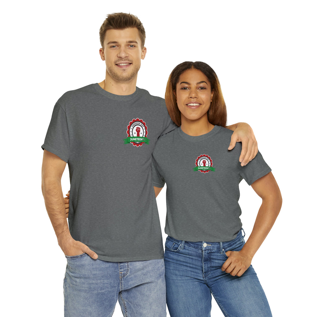 Juneteenth Freedom Day Unisex Heavy Cotton Tee