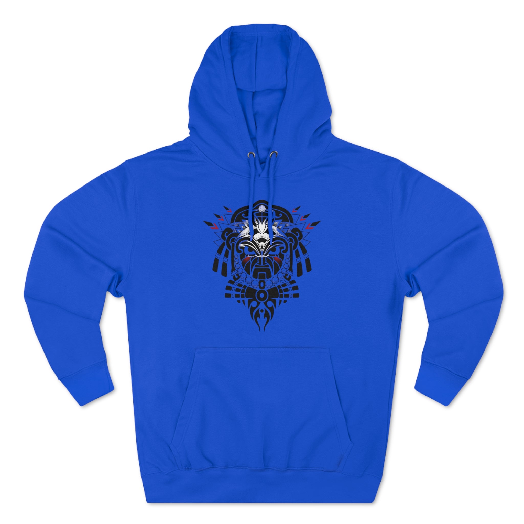 Tribal-Inspired Unisex Premium Pullover Hoodie