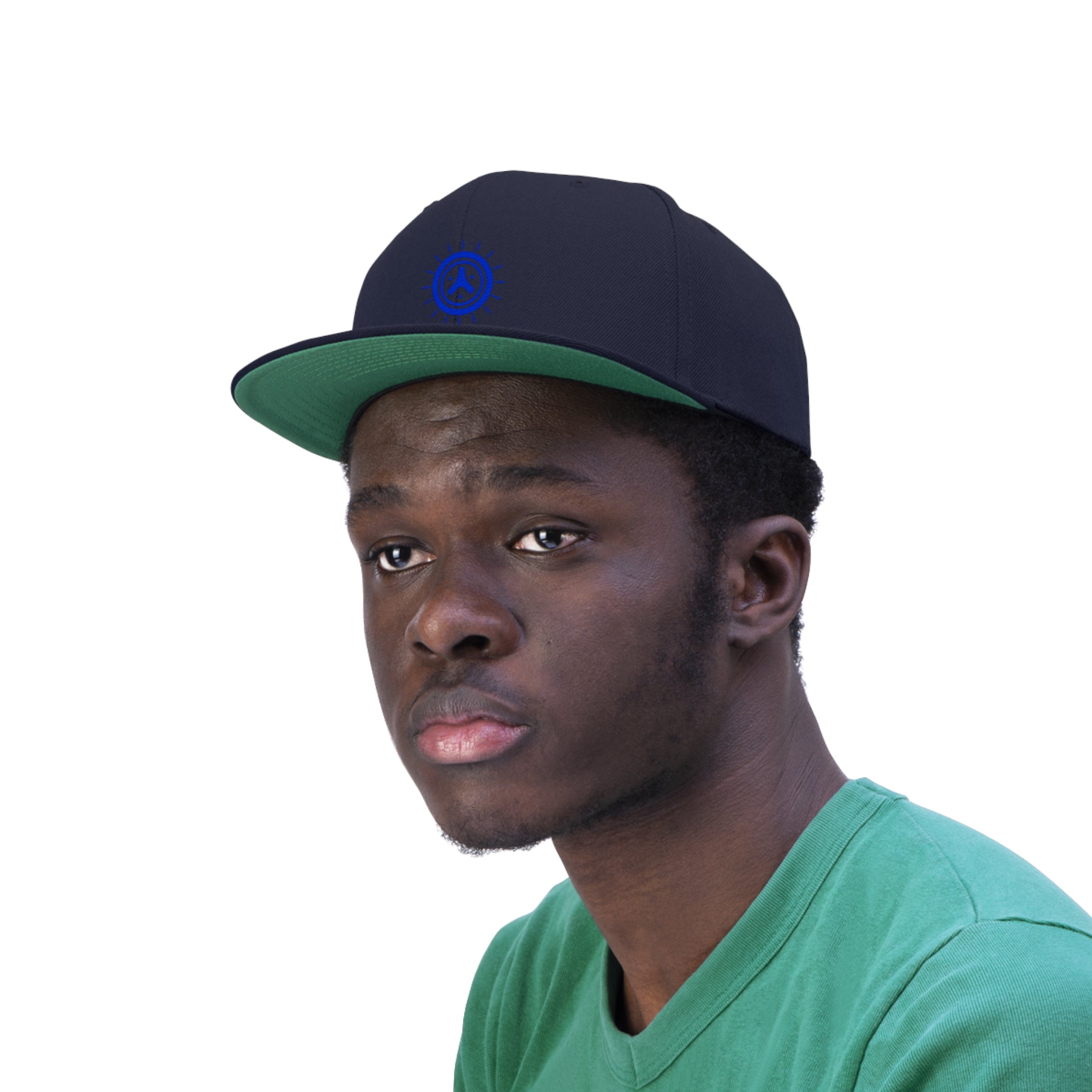 Tribal Inspired Unisex Flat Bill Hat