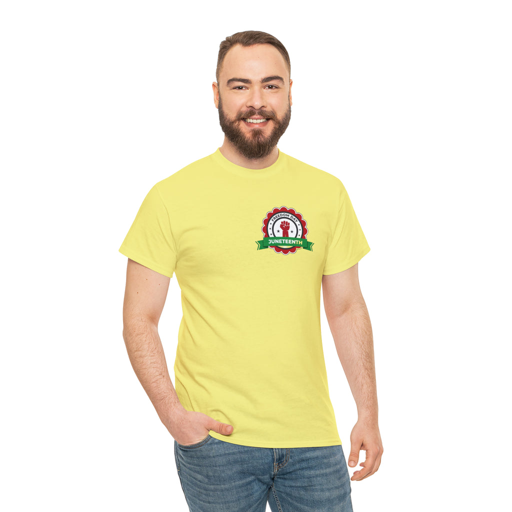 Juneteenth Freedom Day Unisex Heavy Cotton Tee