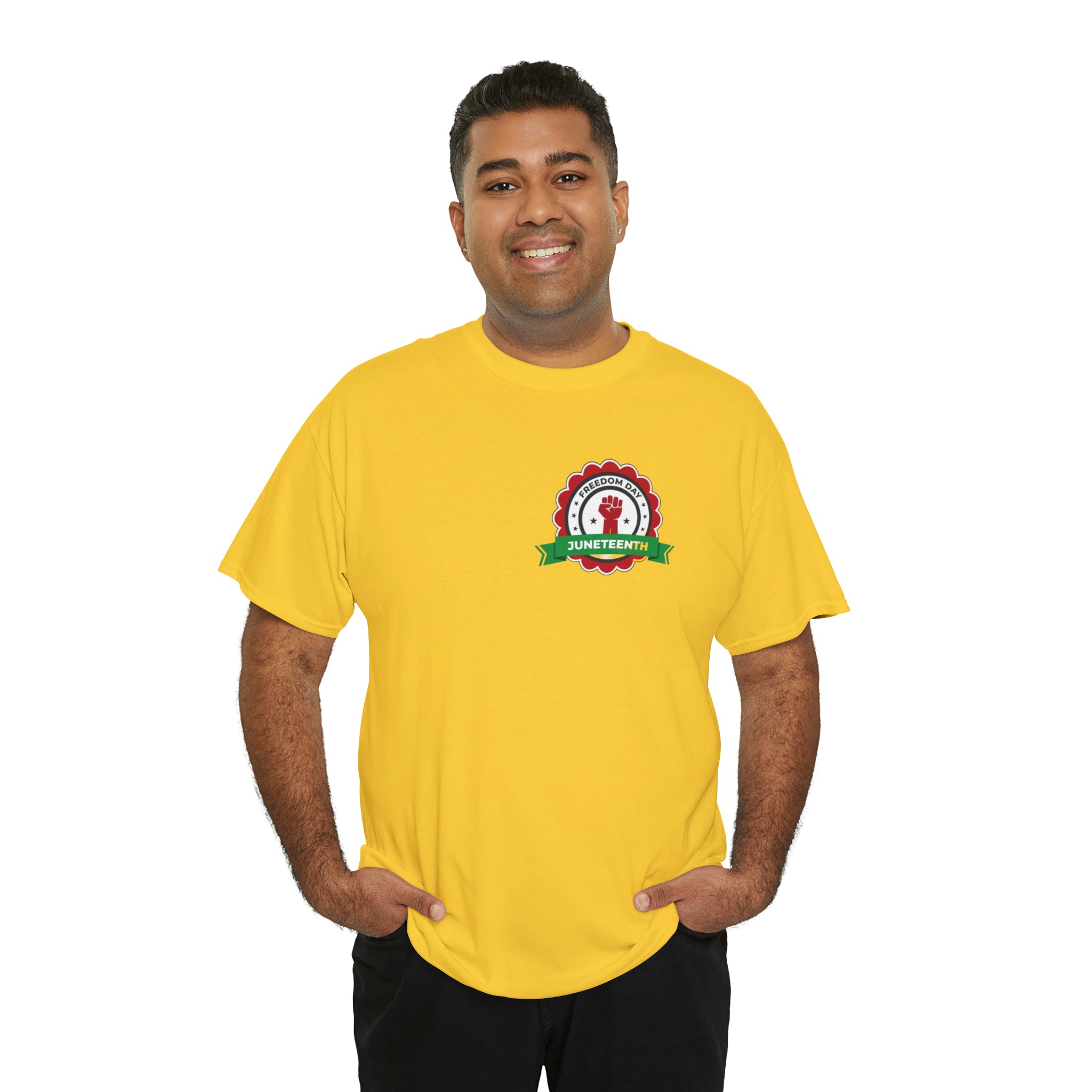 Juneteenth Freedom Day Unisex Heavy Cotton Tee