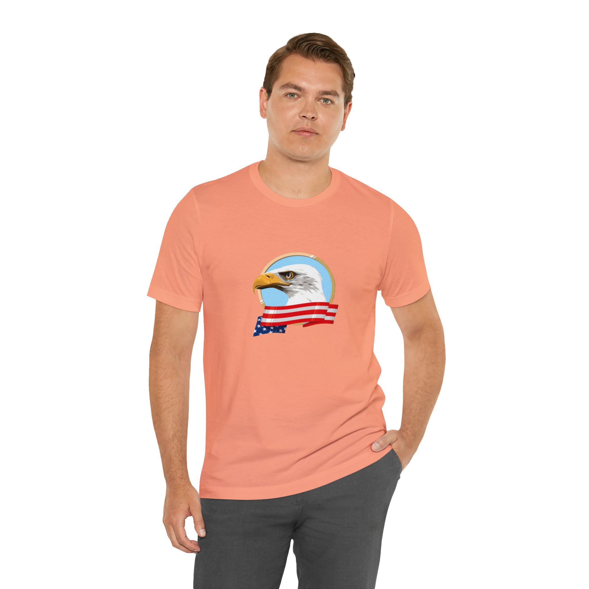 American Eagle Head Unisex Jersey Short Sleeve Tee