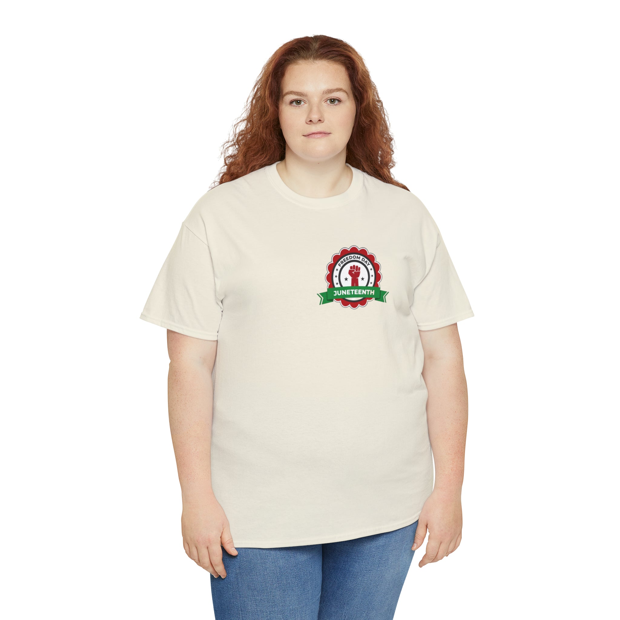 Juneteenth Freedom Day Unisex Heavy Cotton Tee