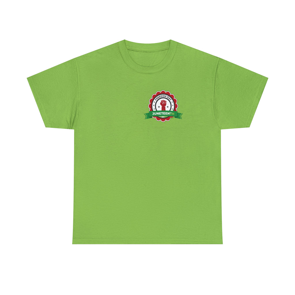 Juneteenth Freedom Day Unisex Heavy Cotton Tee