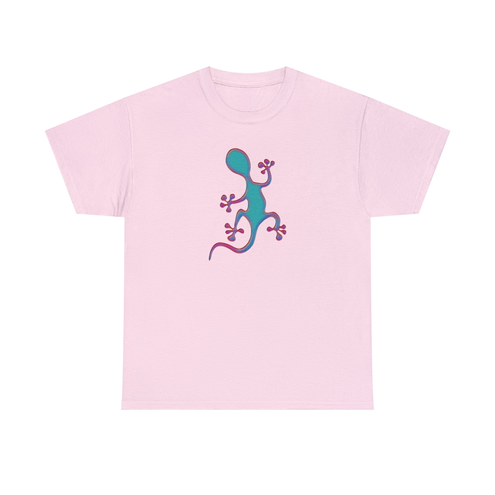 Taino-Inspired Salamander 2 Unisex Heavy Cotton Tee