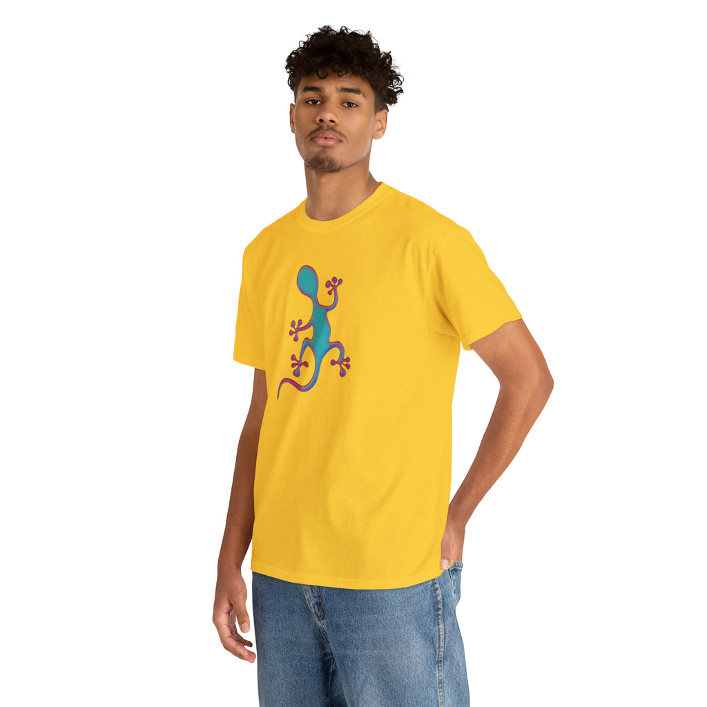 Taino-Inspired Salamander 2 Unisex Heavy Cotton Tee