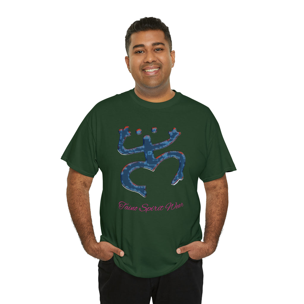 Taino Large Coqui Unisex Heavy Cotton Tee