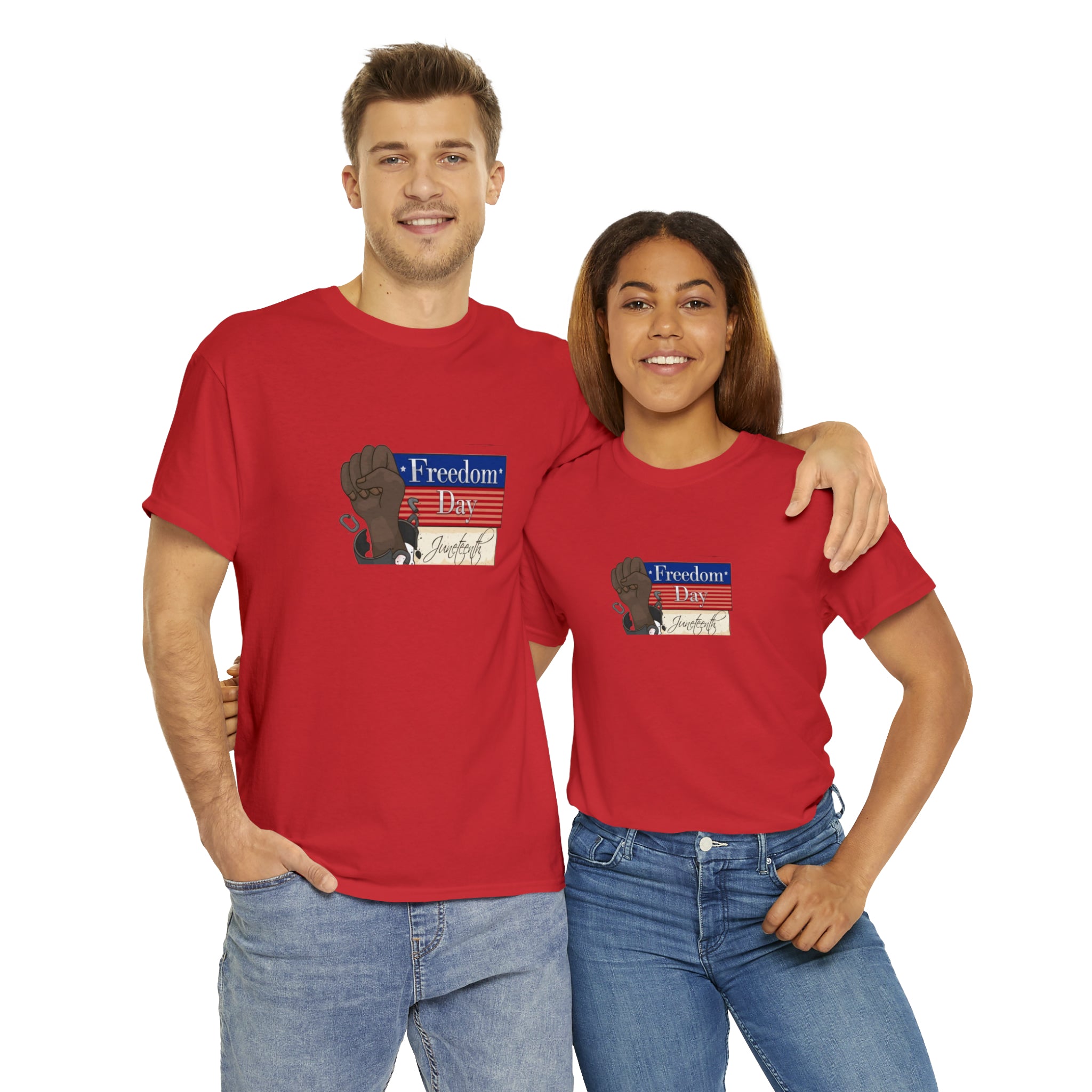 Juneteenth Freedom Day 2 Unisex Heavy Cotton Tee