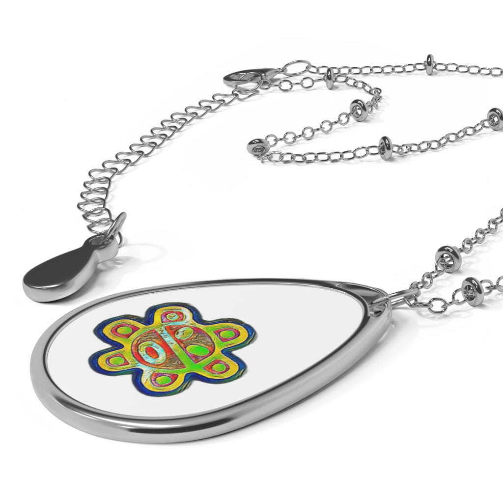 Taino Sun Oval Necklace