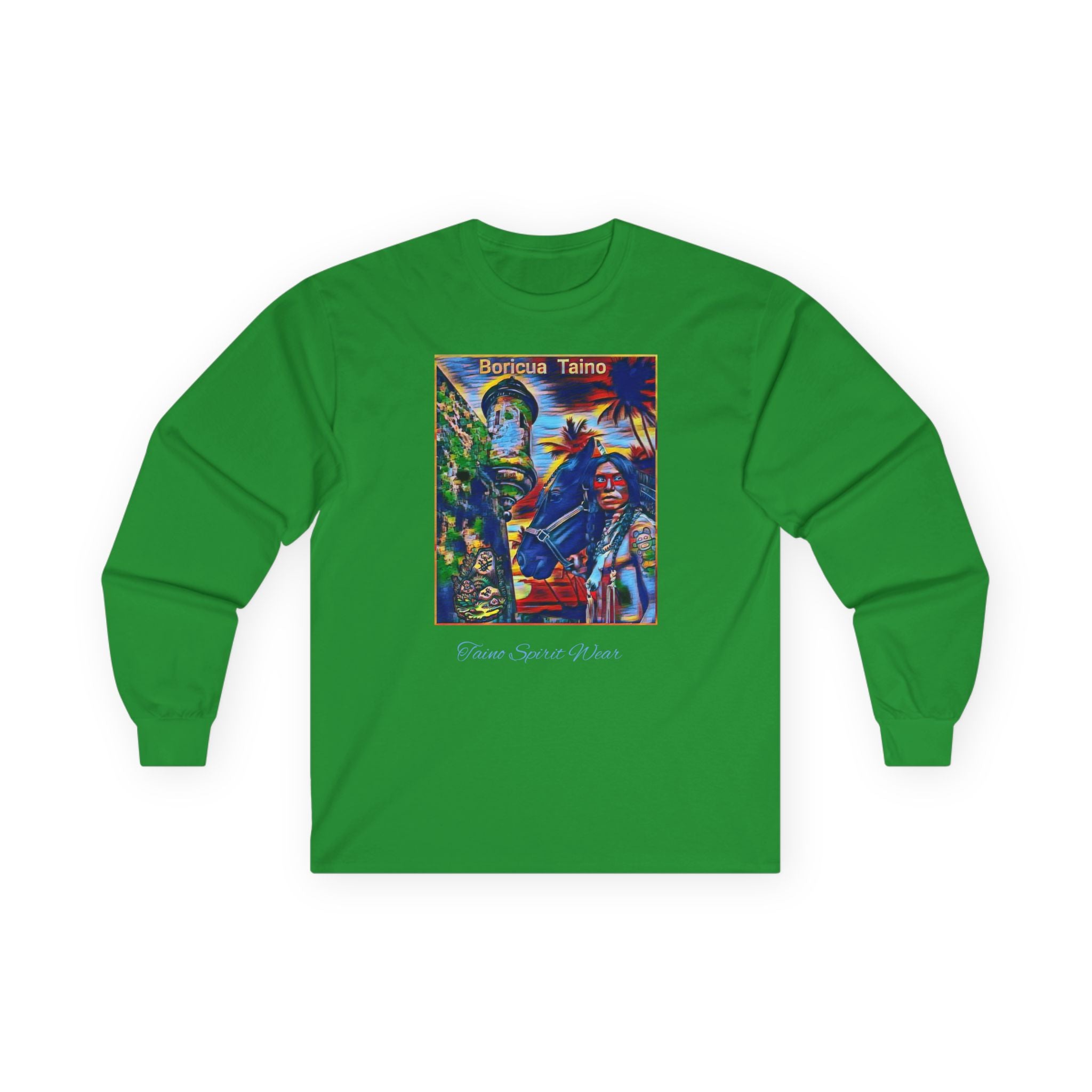 Taino Indian at El Morro Unisex Ultra Cotton Long Sleeve Tee