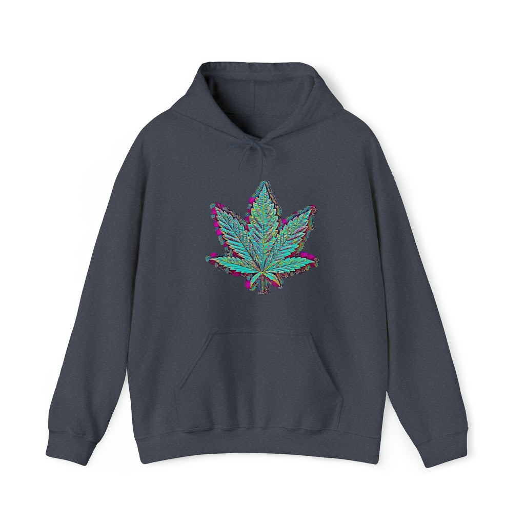 The Five Finger Leaf Unisex Heavy Blend™ Hooded Sweatshirt