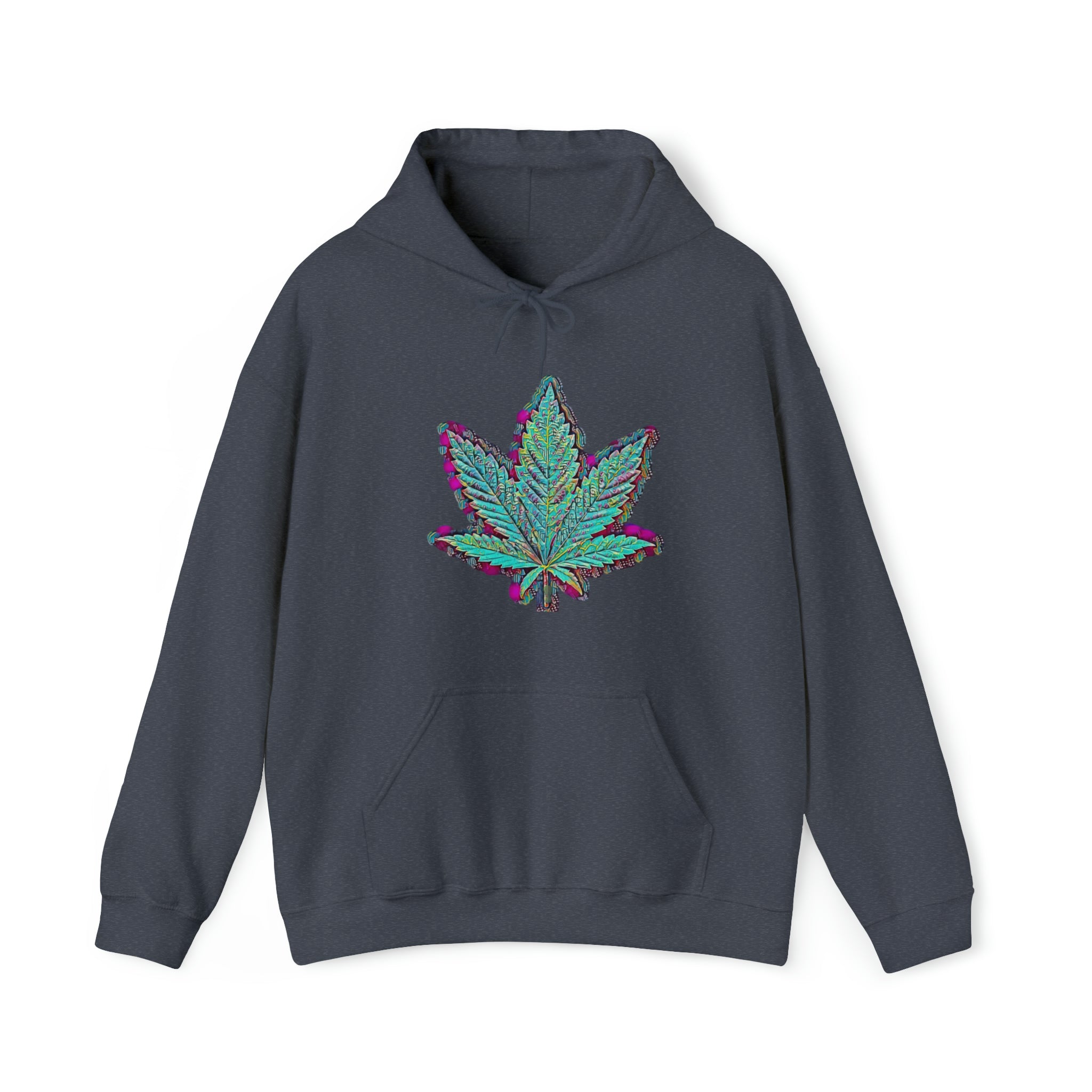 The Five Finger Leaf Unisex Heavy Blend™ Hooded Sweatshirt