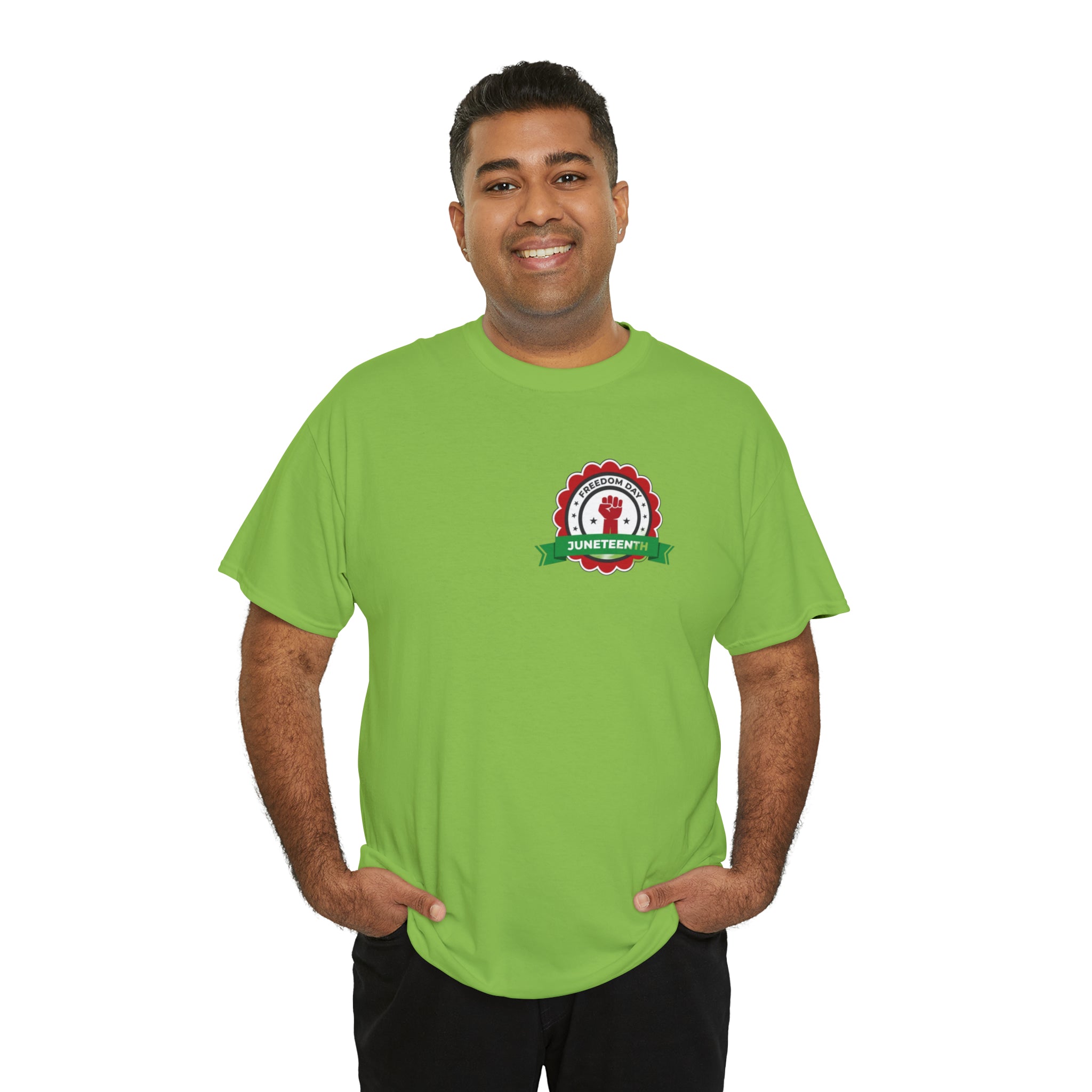 Juneteenth Freedom Day Unisex Heavy Cotton Tee