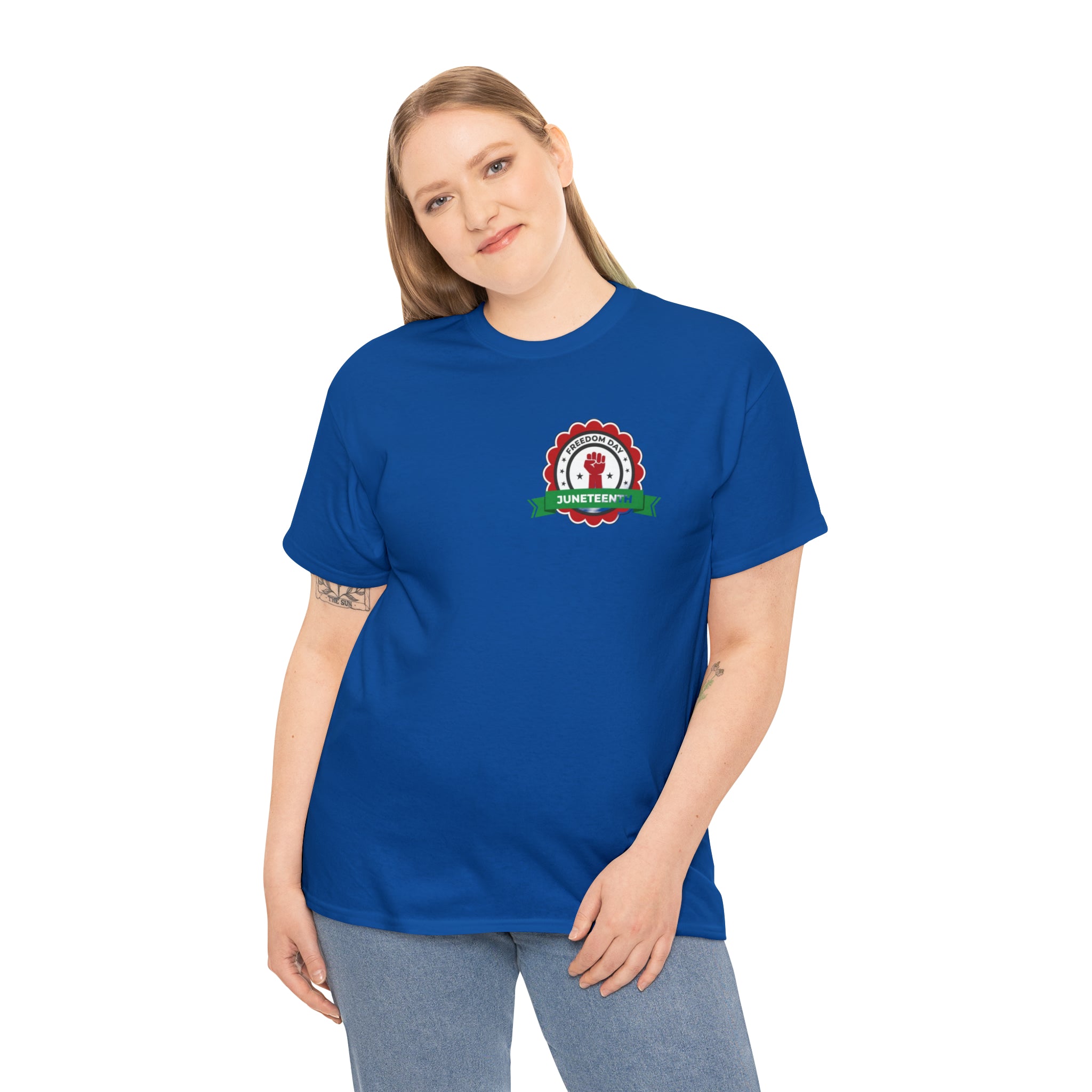 Juneteenth Freedom Day Unisex Heavy Cotton Tee