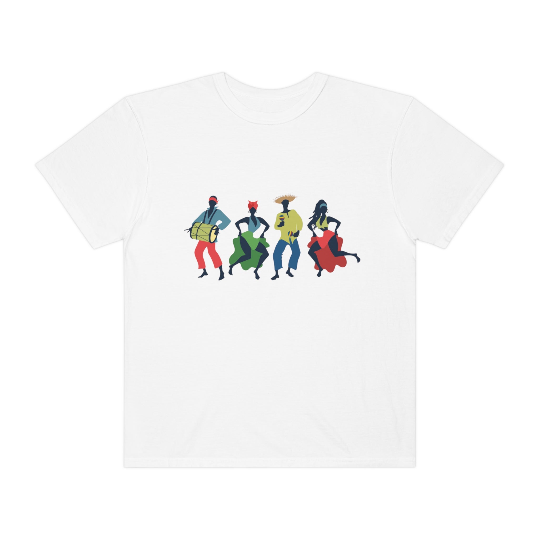African Dancers Unisex Garment-Dyed T-shirt