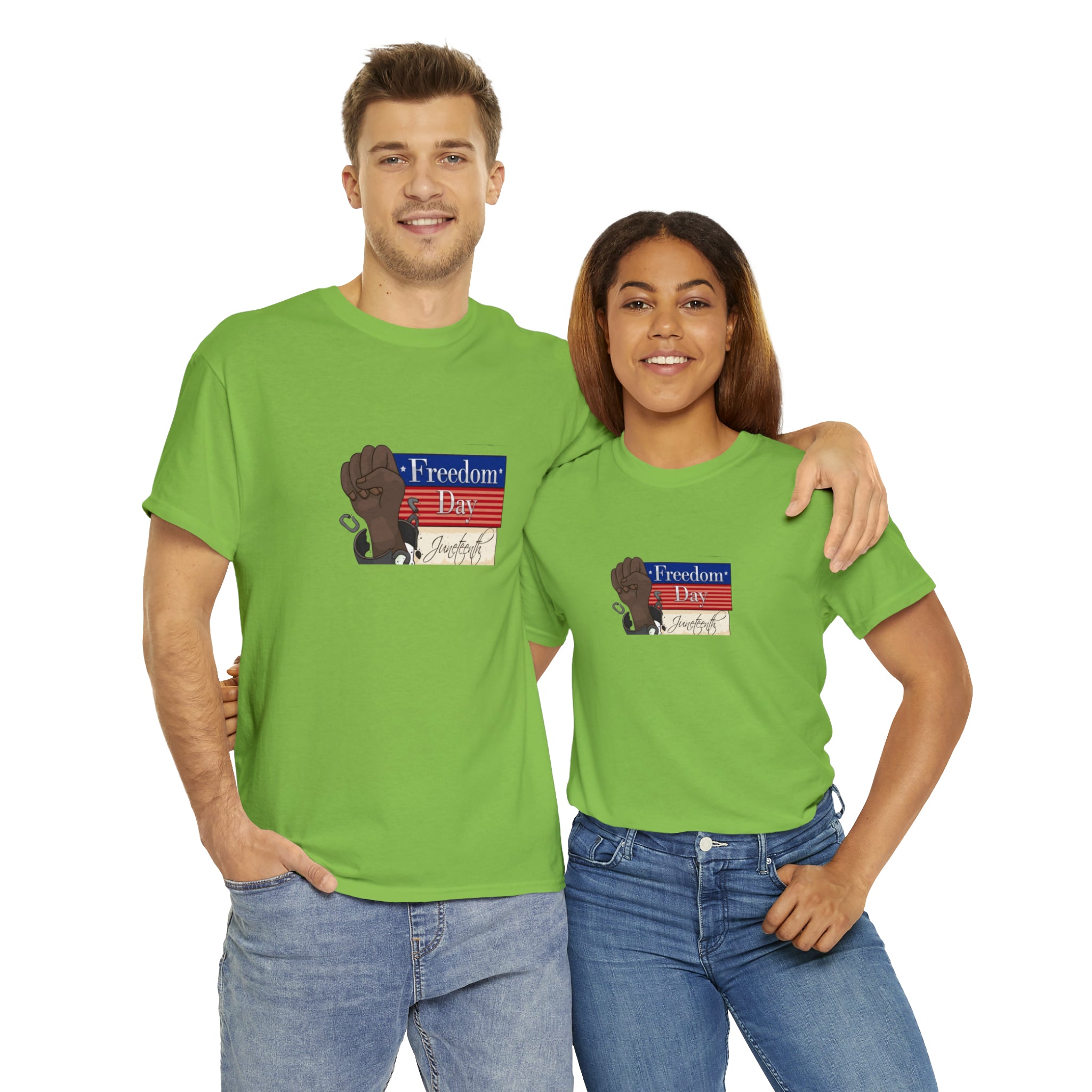 Juneteenth Freedom Day 2 Unisex Heavy Cotton Tee