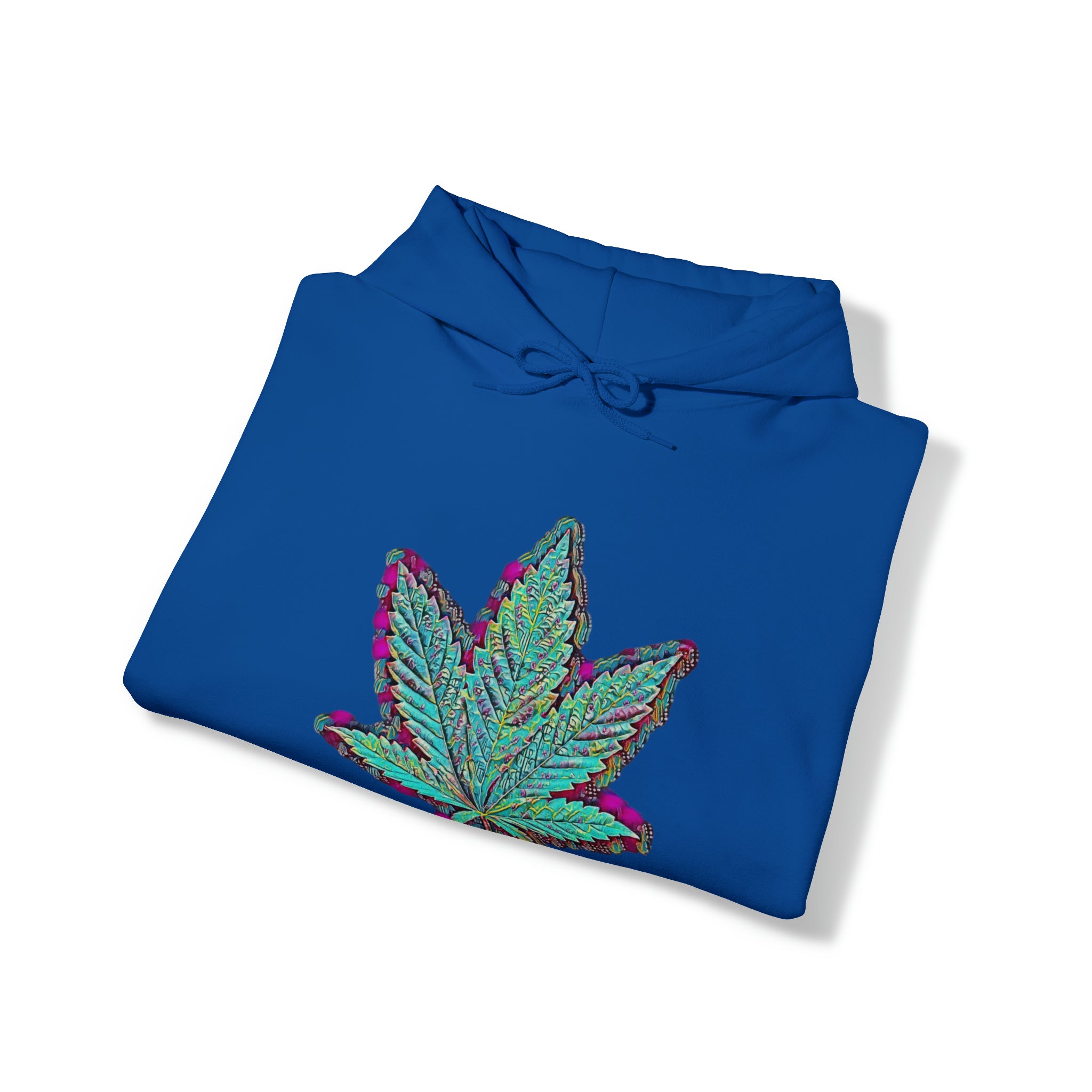 The Five Finger Leaf Unisex Heavy Blend™ Hooded Sweatshirt