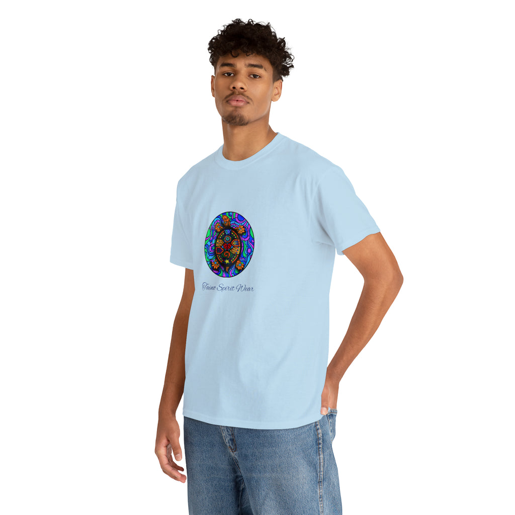 Taino-Inspired Turtle Unisex Heavy Cotton Tee