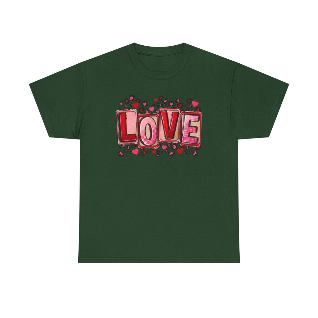 Valentine's Day Love Heart Graphic Tee – Valentine’s Day Romantic Shirt