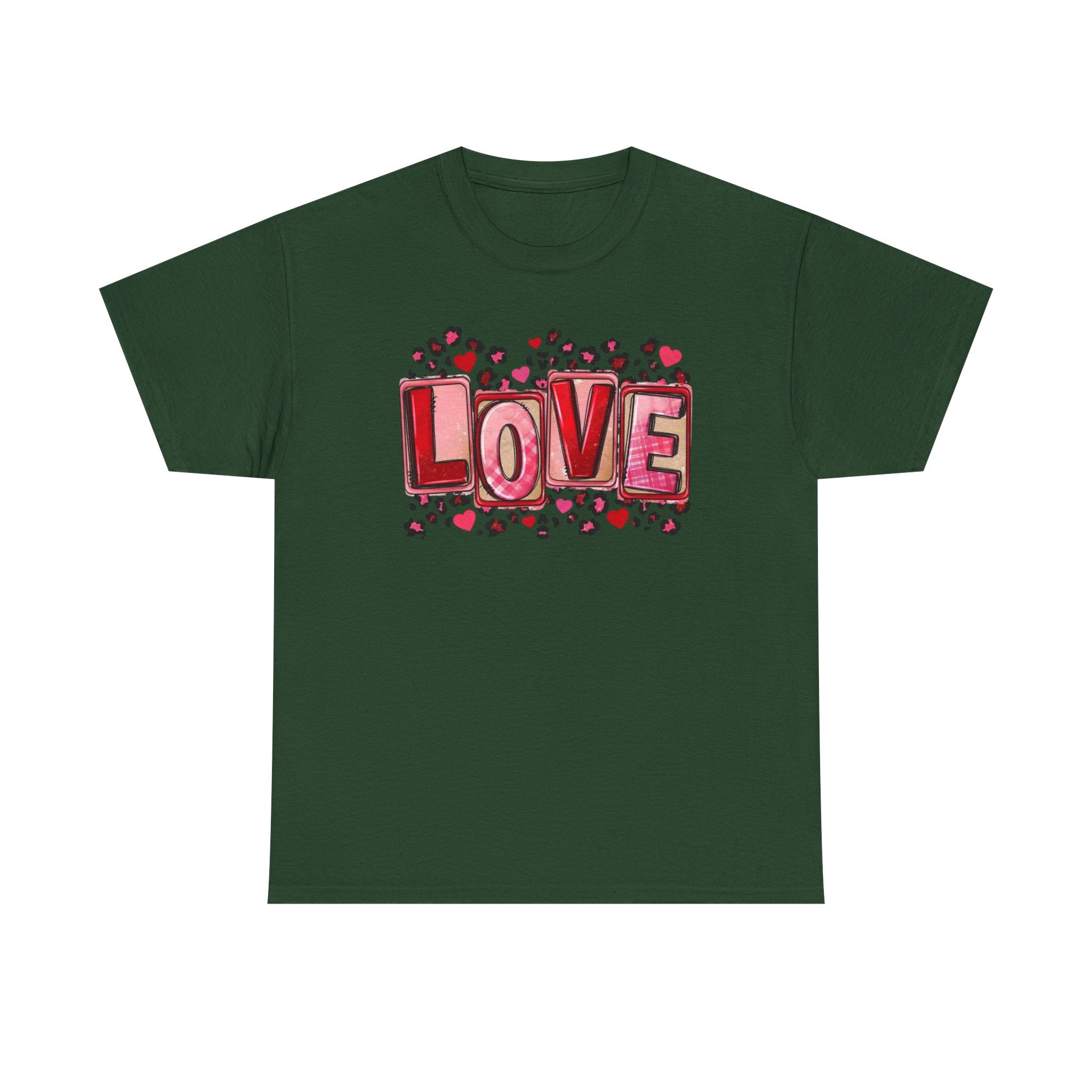 Valentine's Day Love Heart Graphic Tee – Valentine’s Day Romantic Shirt