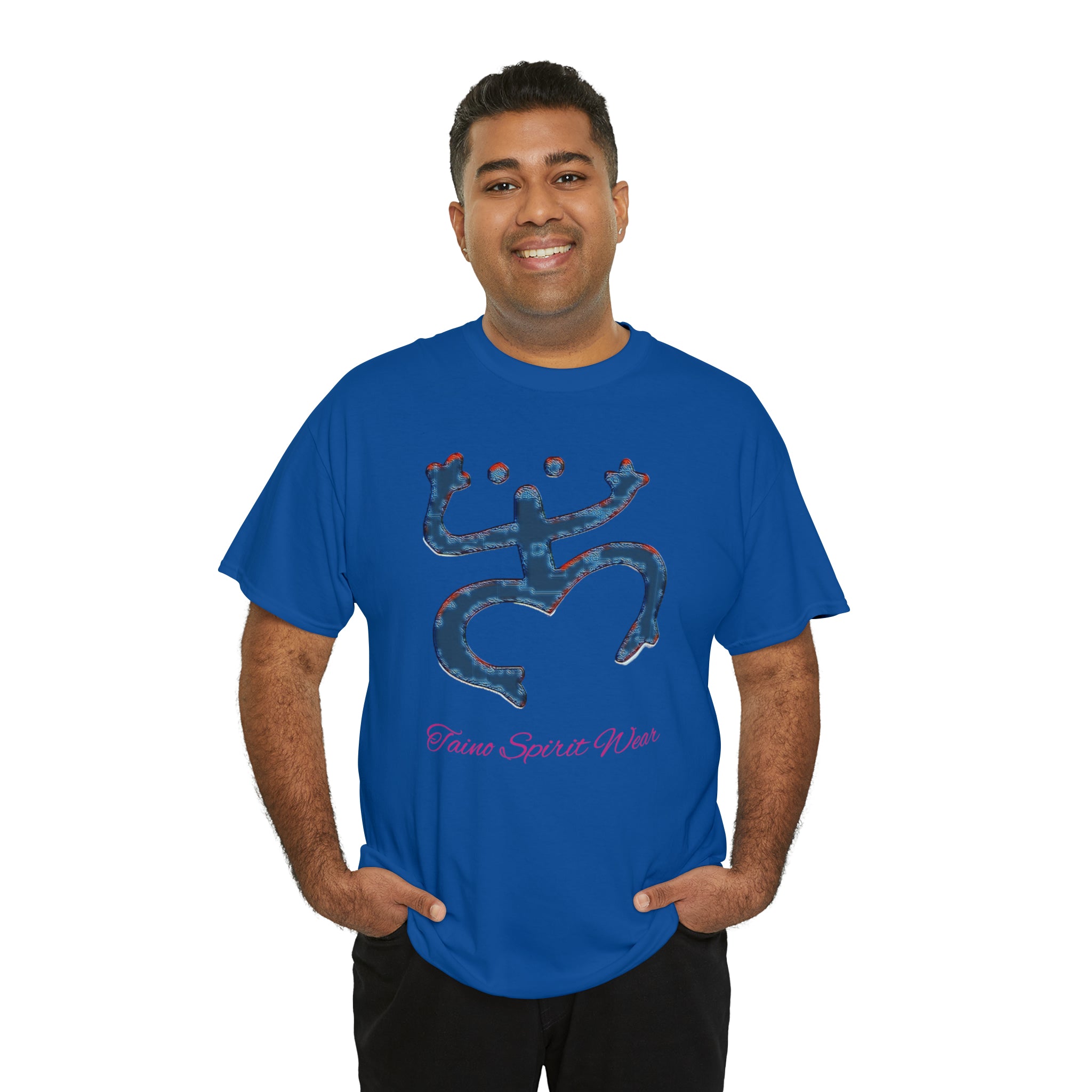 Taino Large Coqui Unisex Heavy Cotton Tee