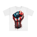 Puerto Rico Fist Graphic White T-Shirt