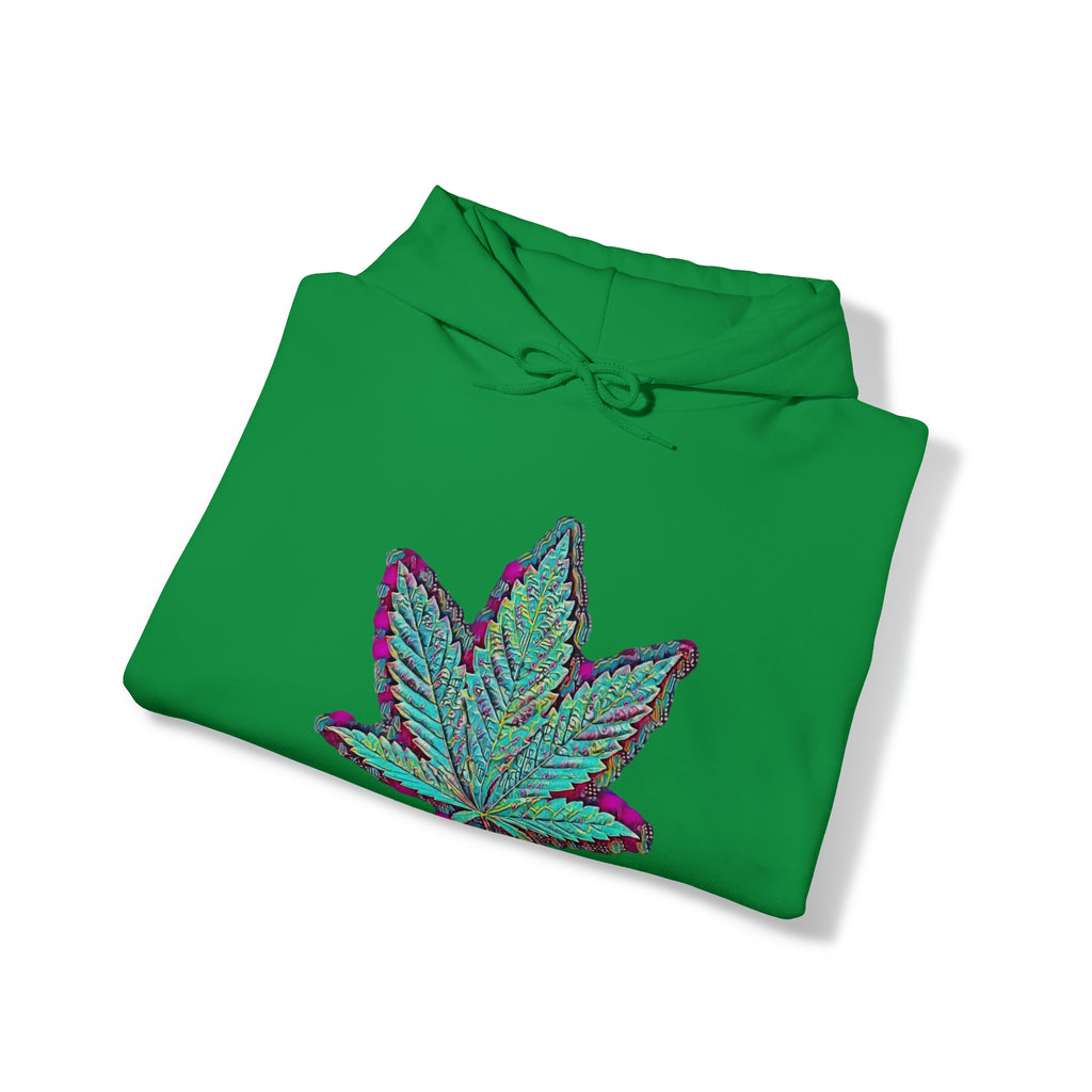 The Five Finger Leaf Unisex Heavy Blend™ Hooded Sweatshirt
