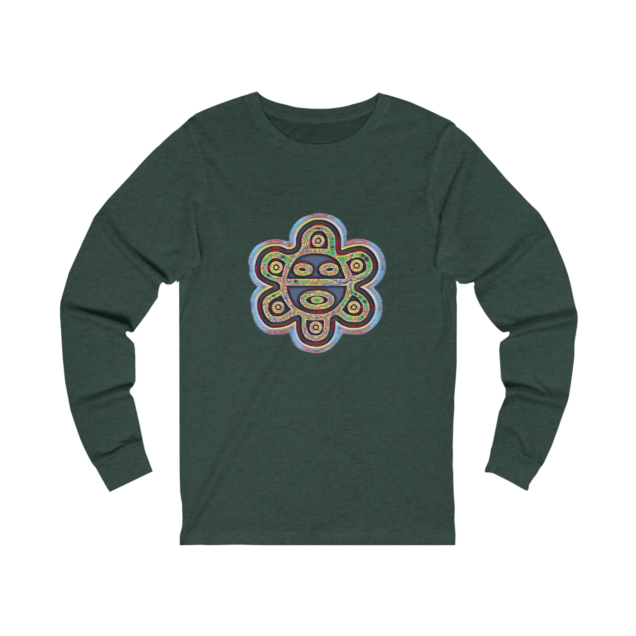 Taino Sun Unisex Jersey Long Sleeve Tee