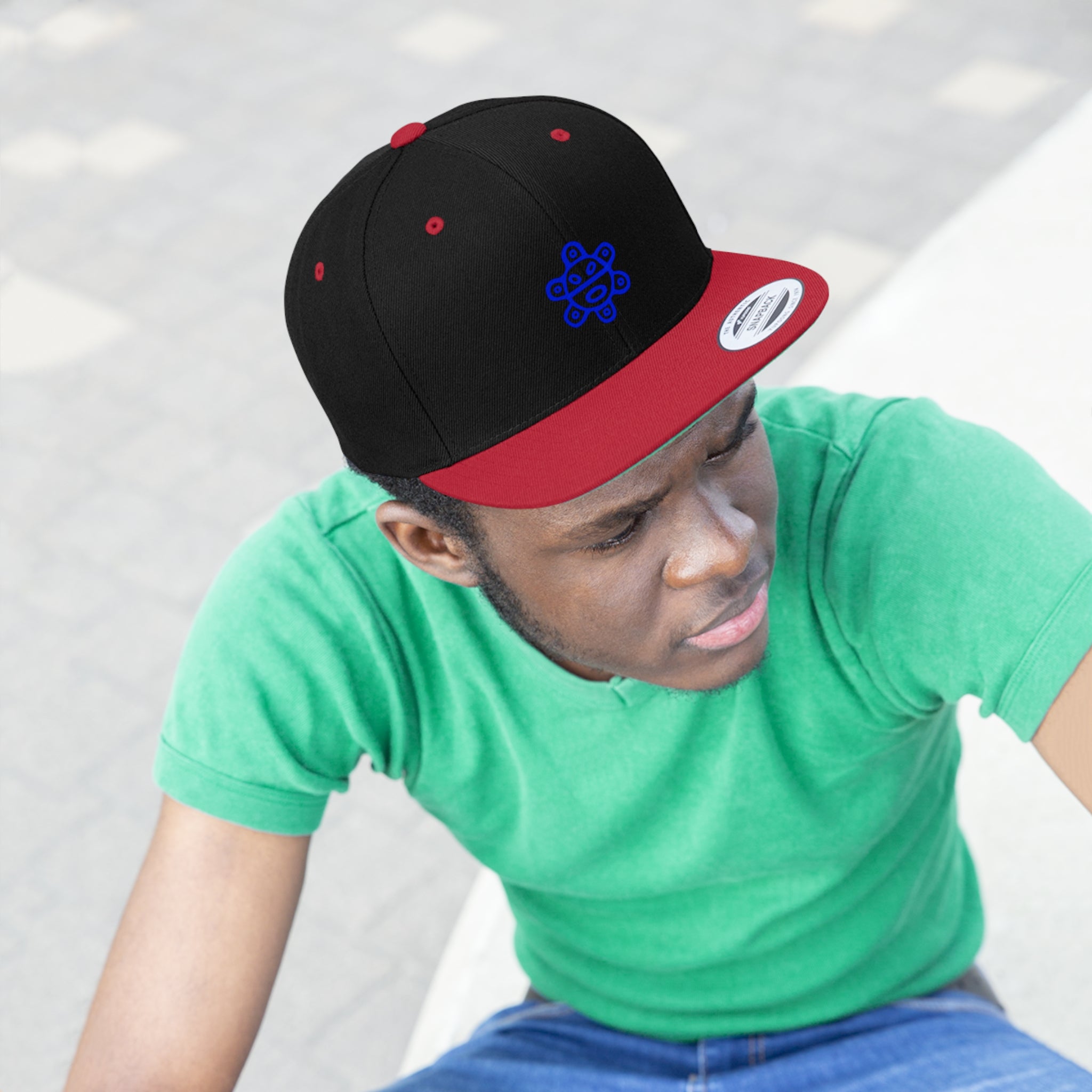 Taino Coqui Unisex Flat Bill Hat