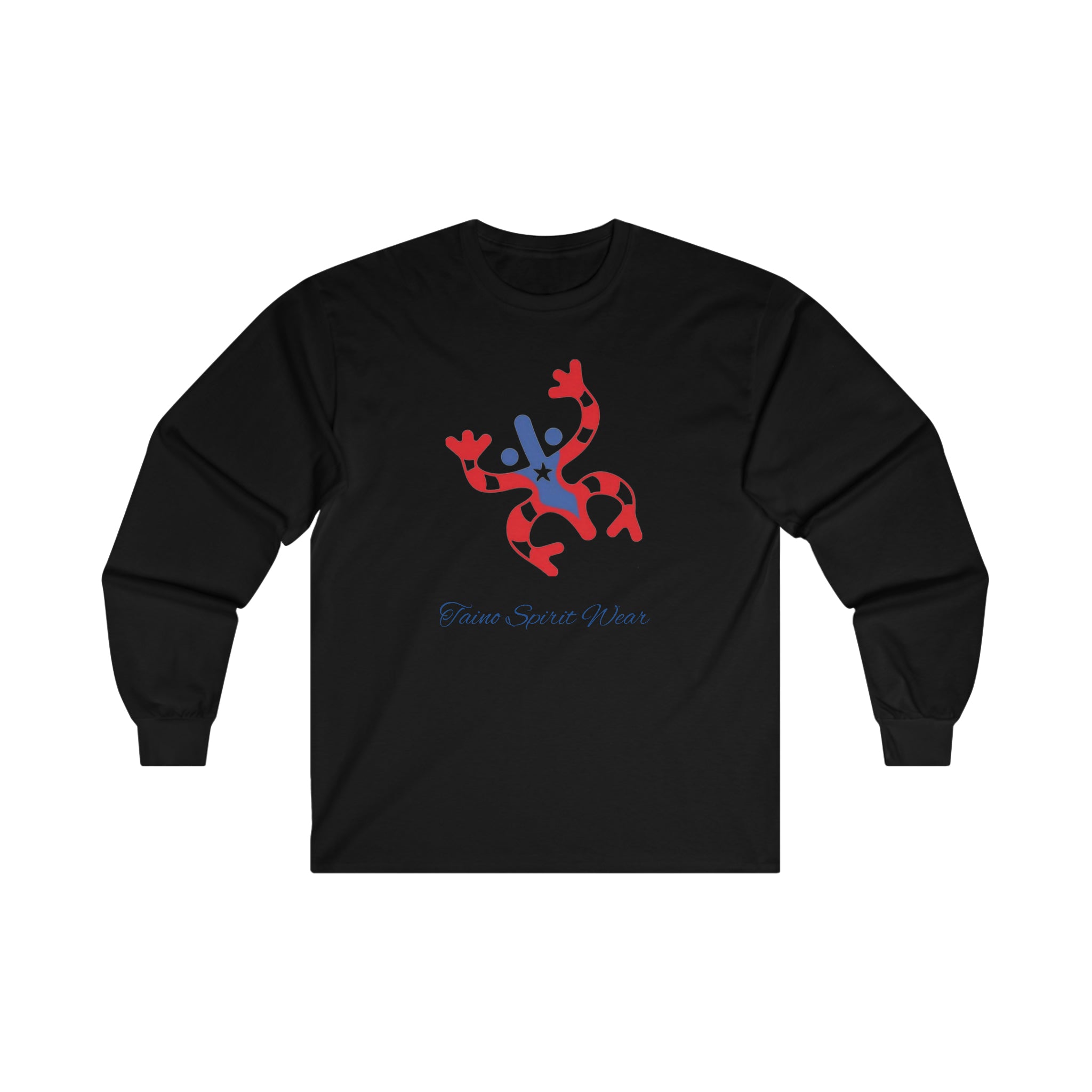 Taino Puerto Rican Flag Coqui Ultra Cotton Long Sleeve Tee