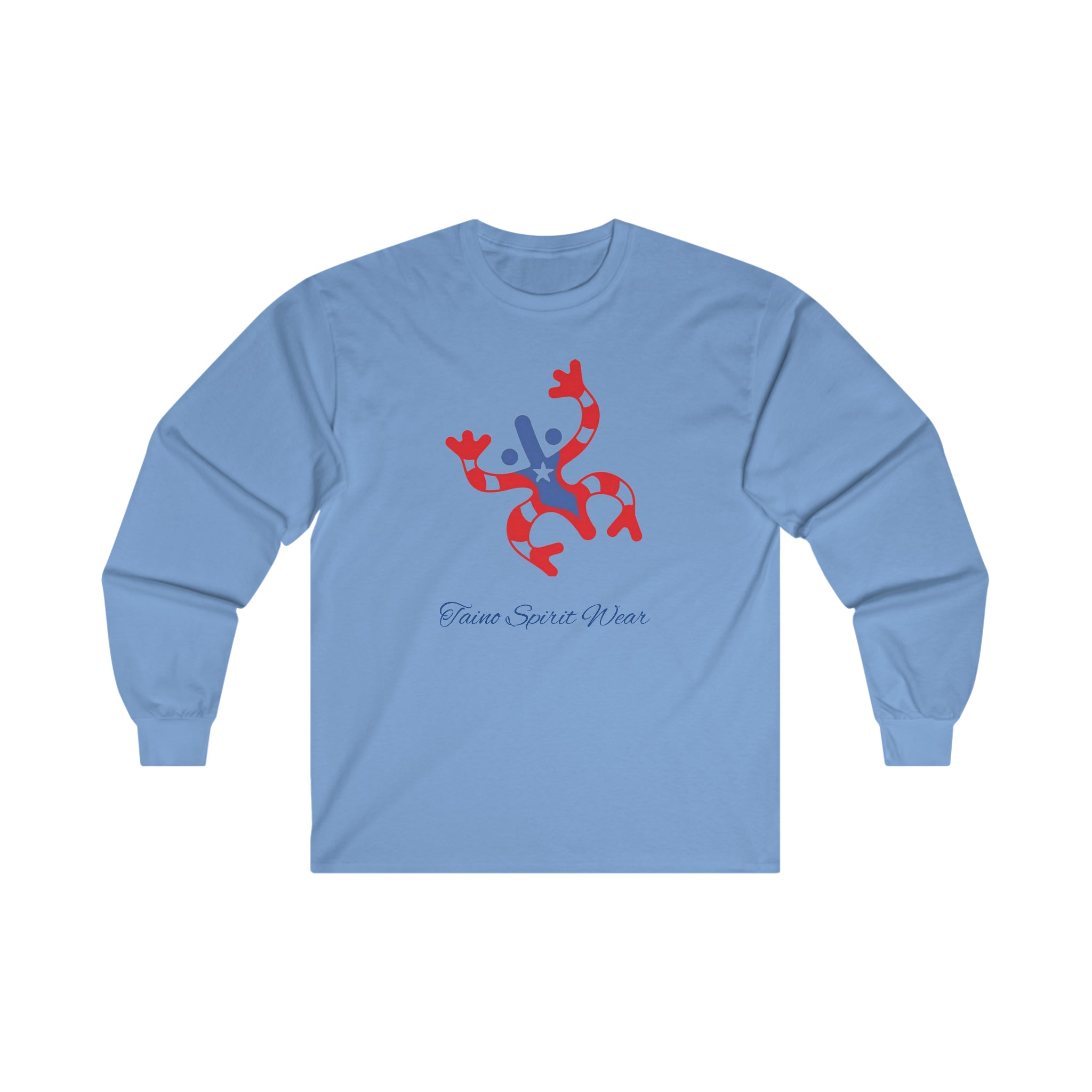 Taino Puerto Rican Flag Coqui Ultra Cotton Long Sleeve Tee