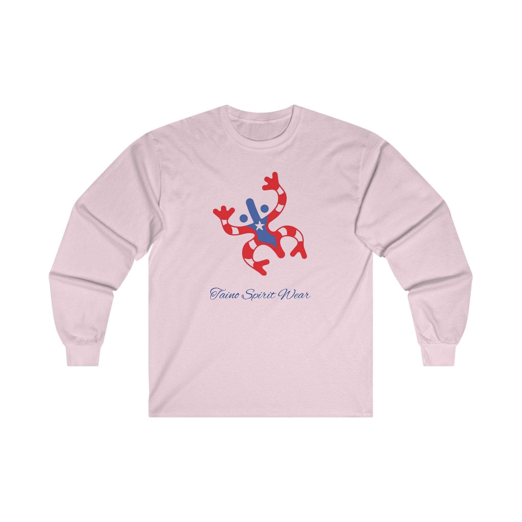 Taino Puerto Rican Flag Coqui Ultra Cotton Long Sleeve Tee