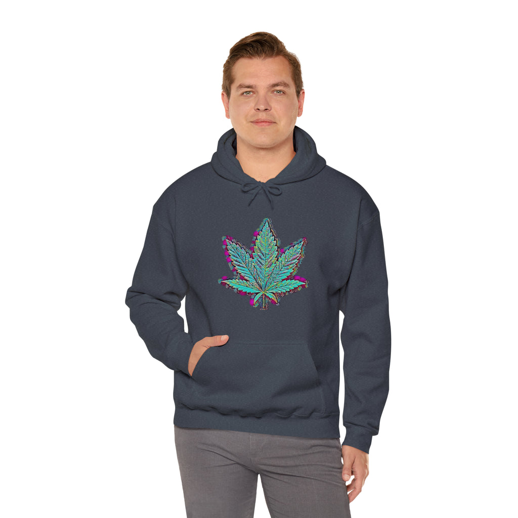 The Five Finger Leaf Unisex Heavy Blend™ Hooded Sweatshirt