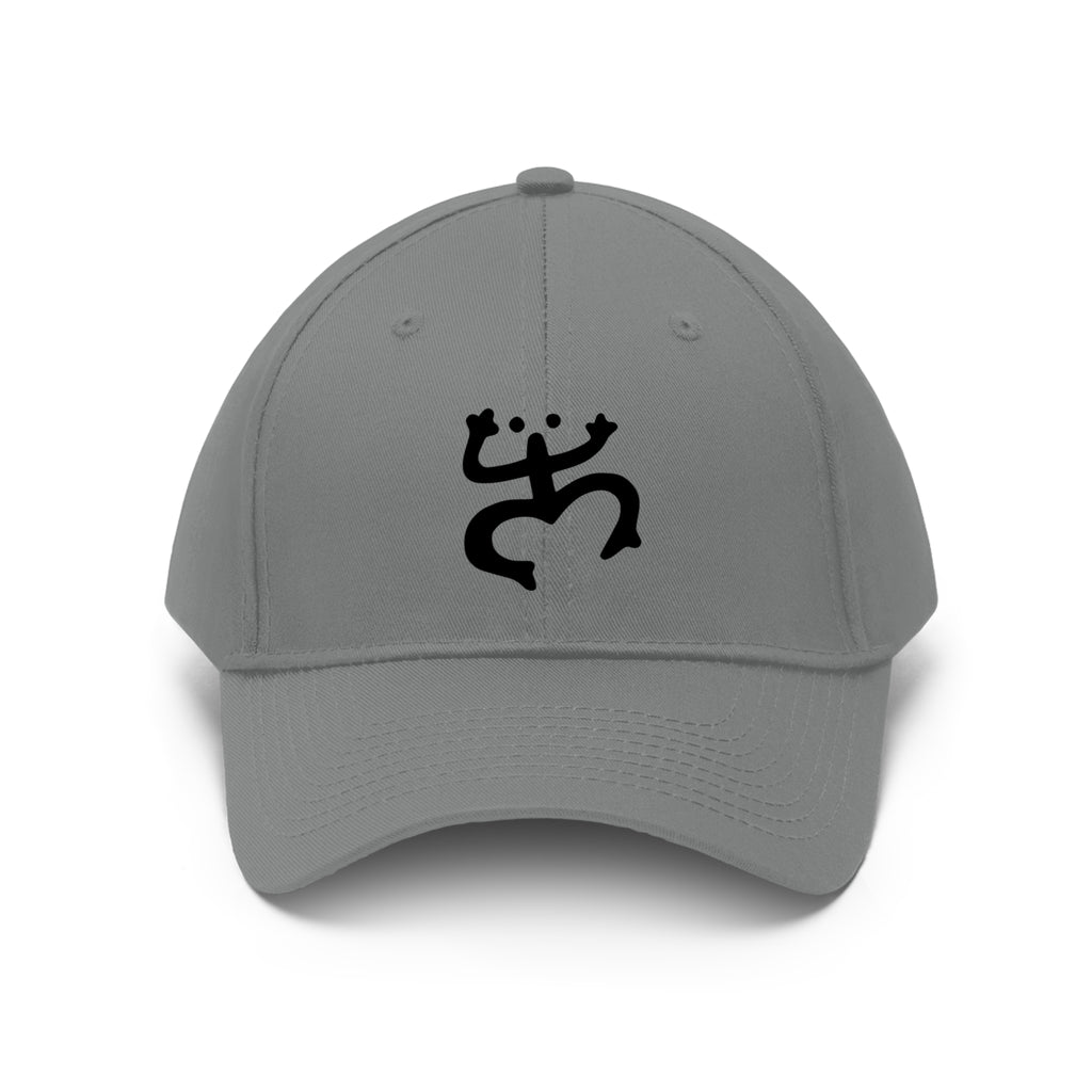 Taino Black Coqui Unisex Twill Hat