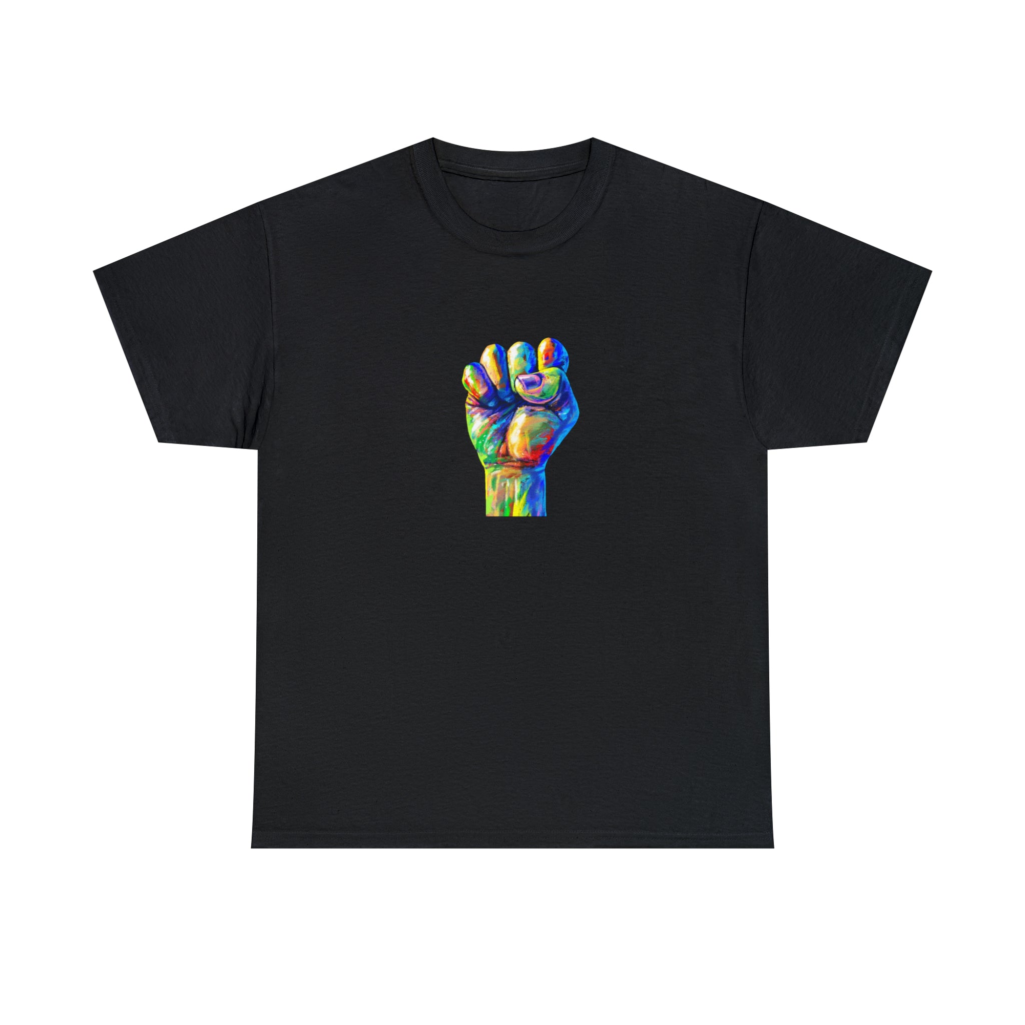 Power to The People Fist Unisex Heavy Cotton Tee