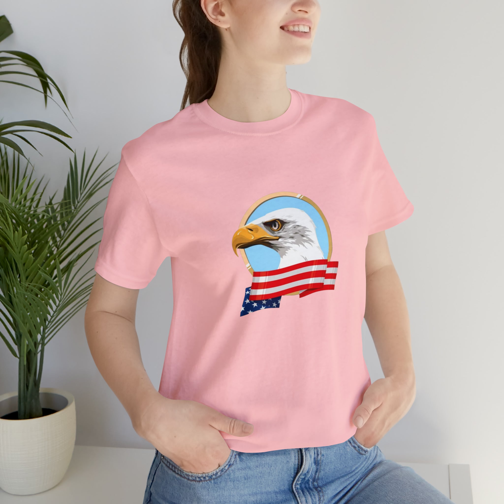 American Eagle Head Unisex Jersey Short Sleeve Tee