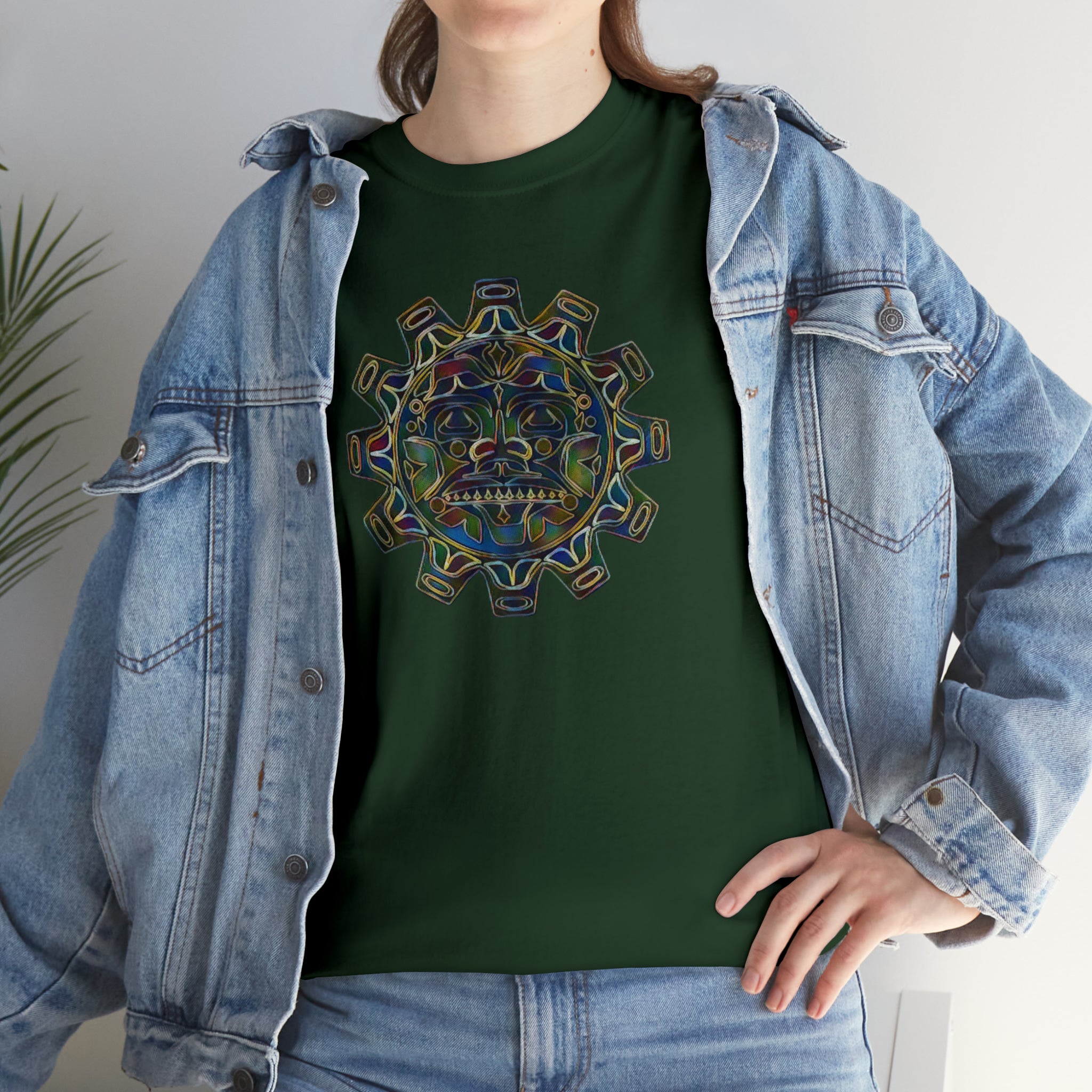 Taino Symbolism Unisex Heavy Cotton Tee