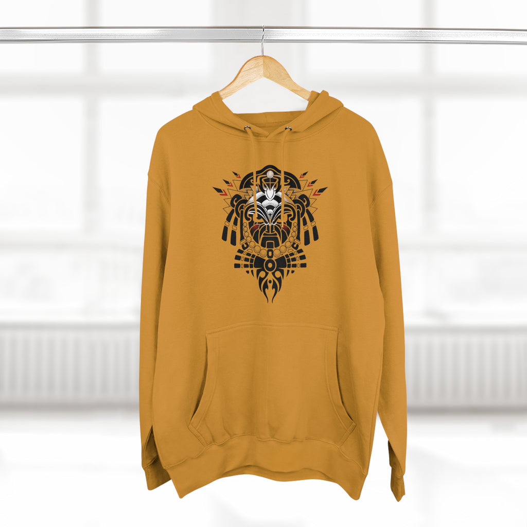 Tribal-Inspired Unisex Premium Pullover Hoodie