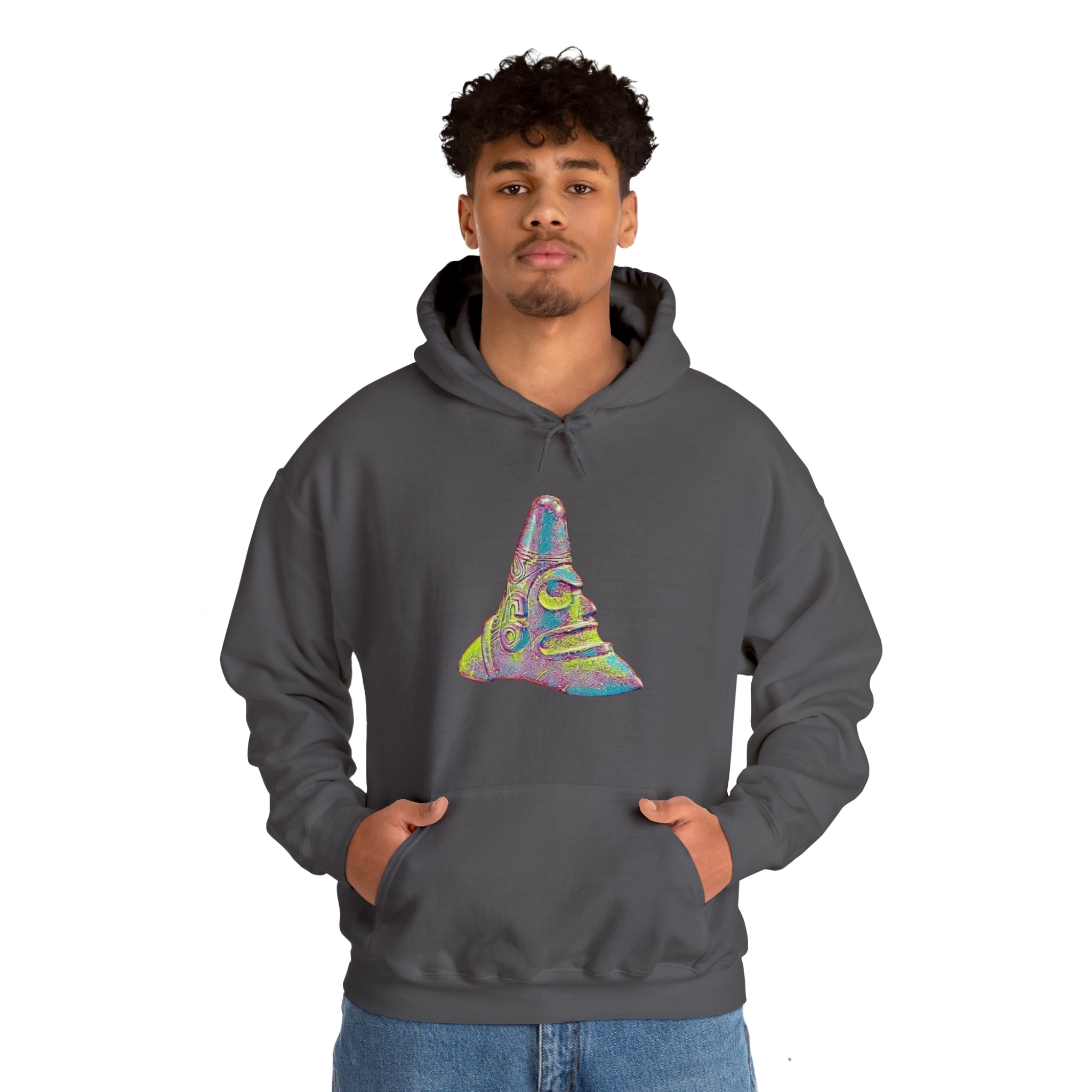 Taino Trigonolito Unisex Heavy Blend™ Hooded Sweatshirt