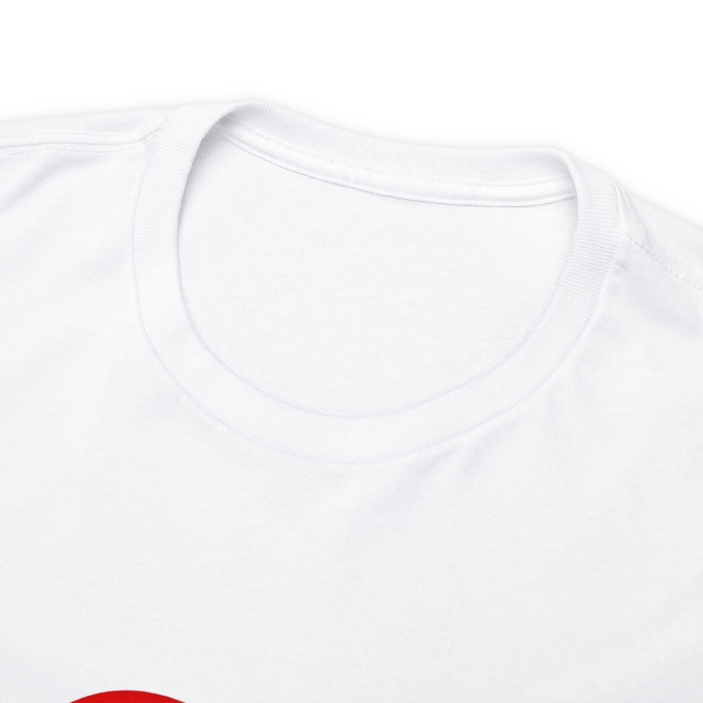 Puerto Rican Flag Heart Unisex Heavy Cotton Tee