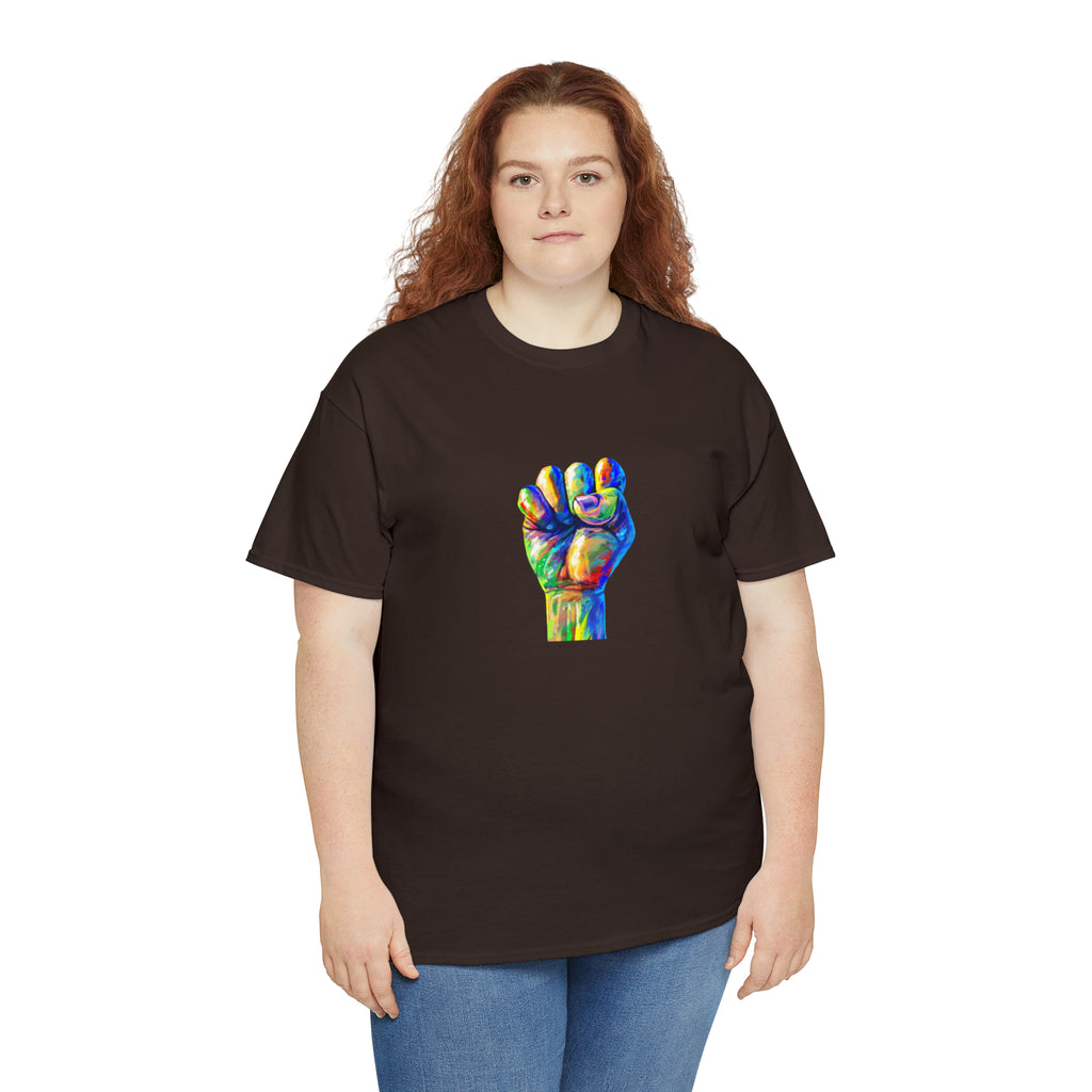 Power to The People Fist Unisex Heavy Cotton Tee